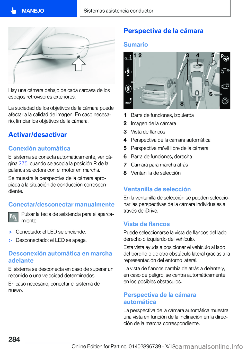 BMW X5 2019  Manuales de Empleo (in Spanish) �H�a�y��u�n�a��c�