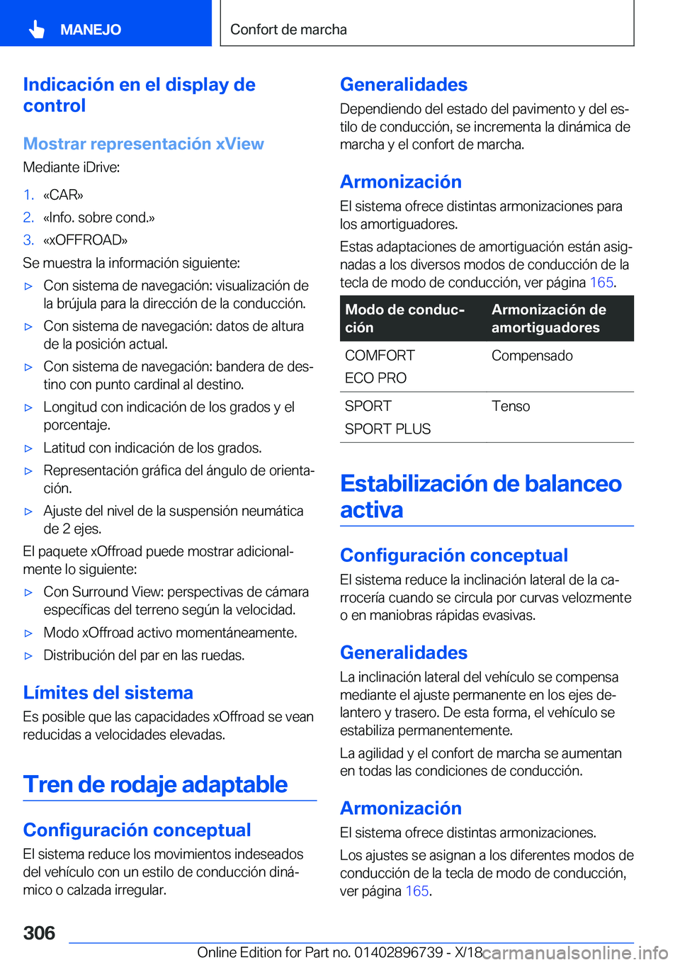 BMW X5 2019  Manuales de Empleo (in Spanish) �I�n�d�i�c�a�c�i�