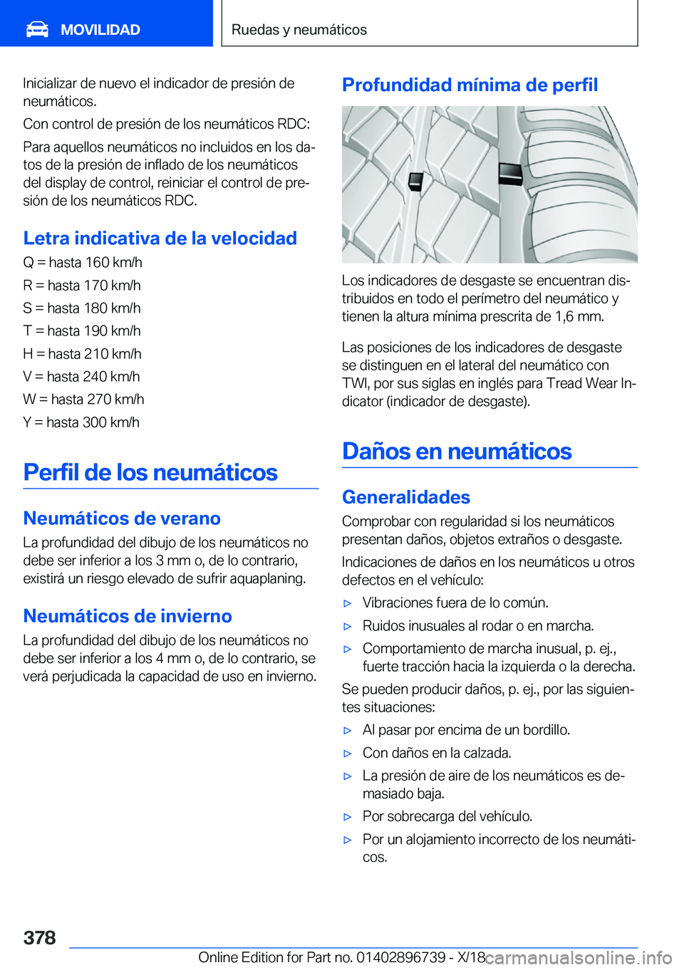 BMW X5 2019  Manuales de Empleo (in Spanish) �I�n�i�c�i�a�l�i�z�a�r��d�e��n�u�e�v�o��e�l��i�n�d�i�c�a�d�o�r��d�e��p�r�e�s�i�