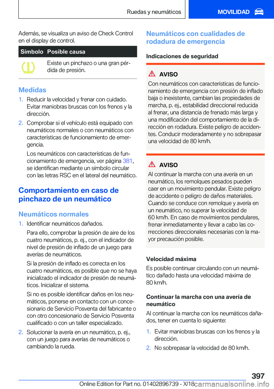 BMW X5 2019  Manuales de Empleo (in Spanish) �A�d�e�m�