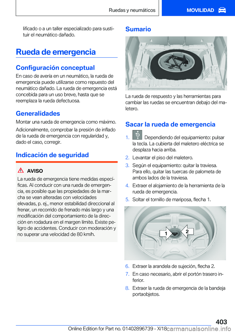 BMW X5 2019  Manuales de Empleo (in Spanish) �l�i�f�i�c�a�d�o��o��a��u�n��t�a�l�l�e�r��e�s�p�e�c�i�a�l�i�z�a�d�o��p�a�r�a��s�u�s�t�iª
�t�u�i�r��e�l��n�e�u�m�