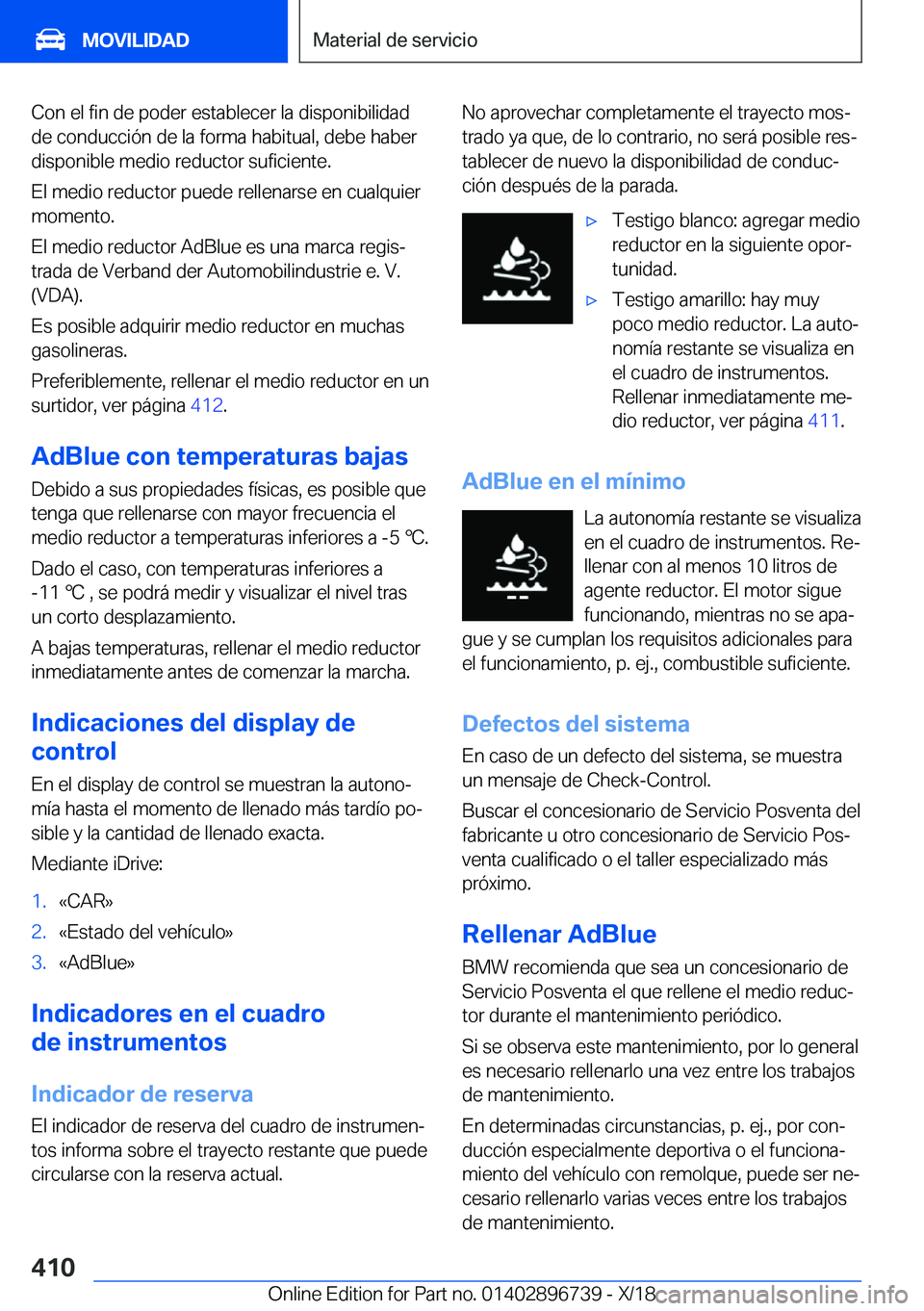 BMW X5 2019  Manuales de Empleo (in Spanish) �C�o�n��e�l��f�i�n��d�e��p�o�d�e�r��e�s�t�a�b�l�e�c�e�r��l�a��d�i�s�p�o�n�i�b�i�l�i�d�a�d
�d�e��c�o�n�d�u�c�c�i�