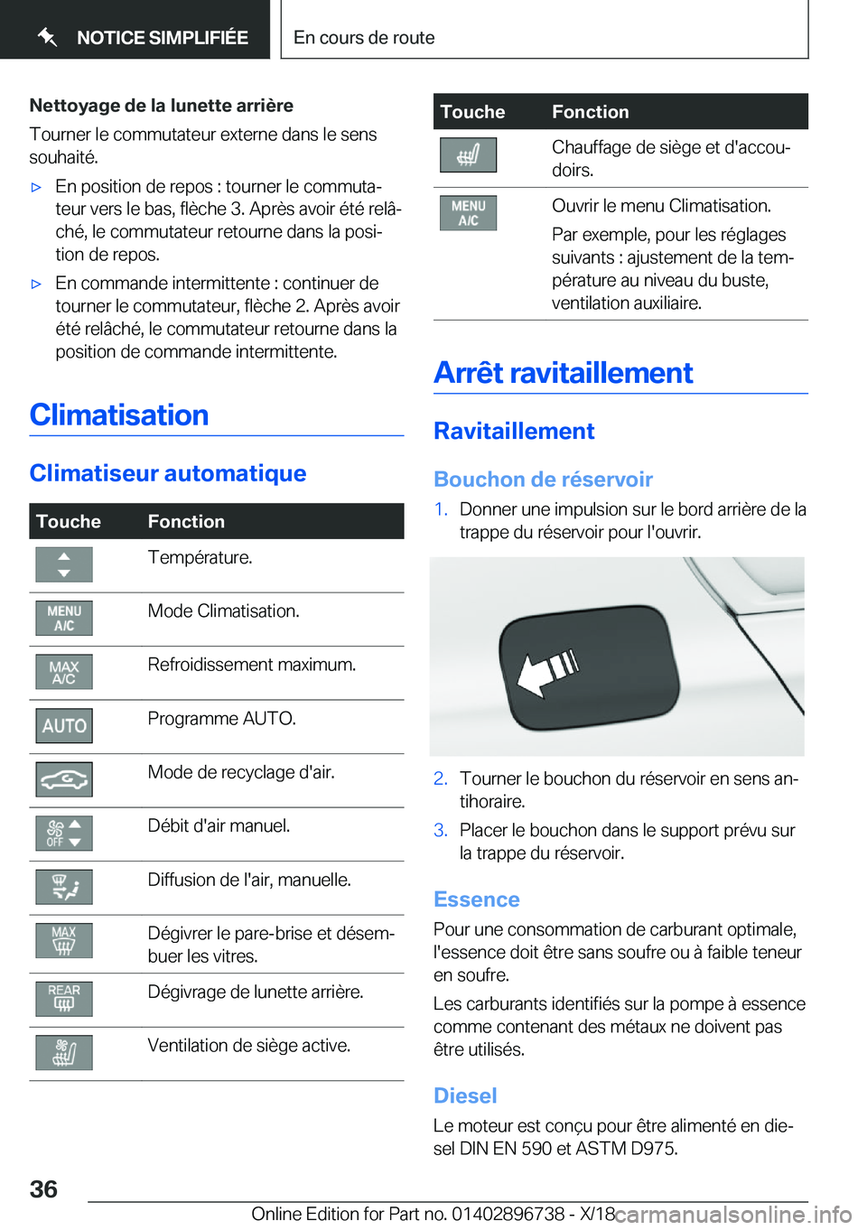 BMW X5 2019  Notices Demploi (in French) �N�e�t�t�o�y�a�g�e��d�e��l�a��l�u�n�e�t�t�e��a�r�r�i�è�r�e
�T�o�u�r�n�e�r��l�e��c�o�m�m�u�t�a�t�e�u�r��e�x�t�e�r�n�e��d�a�n�s��l�e��s�e�n�s
�s�o�u�h�a�i�t�é�.'x�E�n��p�o�s�i�t�i�o�n�