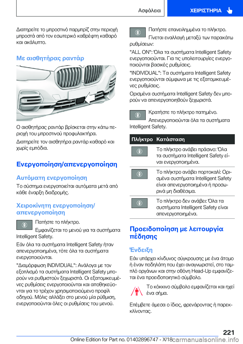 BMW X5 2019  ΟΔΗΓΌΣ ΧΡΉΣΗΣ (in Greek) W\sgydwRgw�gb�_cdbfg\`o�csd_cdRx�fgy`�cwd\bjp_cdbfgn�sco�gb`�wflgwd\]o�]szdoigy�]szsdo
]s\�s]n^hcgb�.
