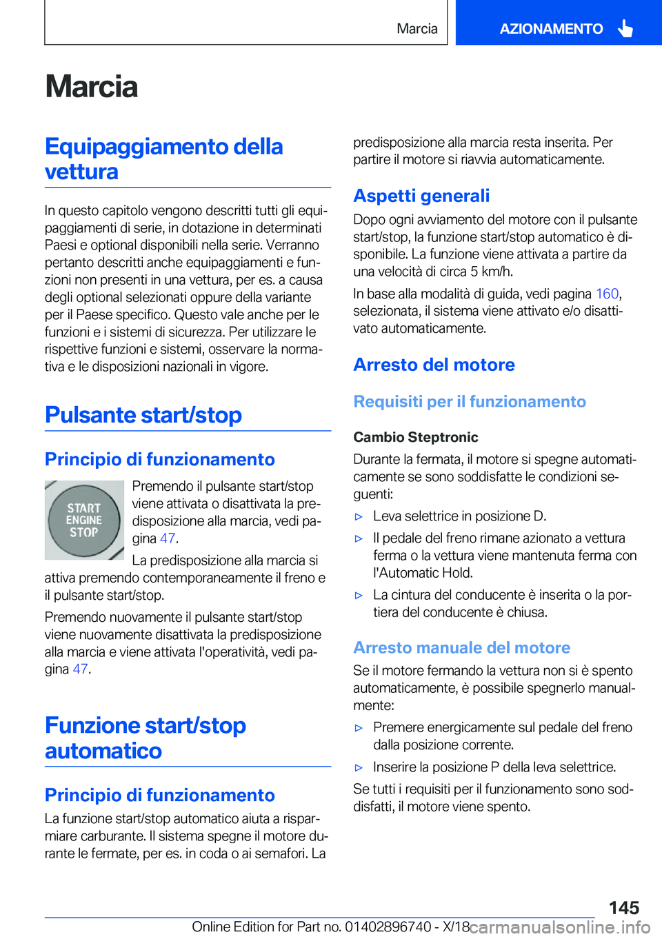 BMW X5 2019  Libretti Di Uso E manutenzione (in Italian) �M�a�r�c�i�a�E�q�u�i�p�a�g�g�i�a�m�e�n�t�o��d�e�l�l�a�v�e�t�t�u�r�a
�I�n��q�u�e�s�t�o��c�a�p�i�t�o�l�o��v�e�n�g�o�n�o��d�e�s�c�r�i�t�t�i��t�u�t�t�i��g�l�i��e�q�u�iª
�p�a�g�g�i�a�m�e�n�t�i��