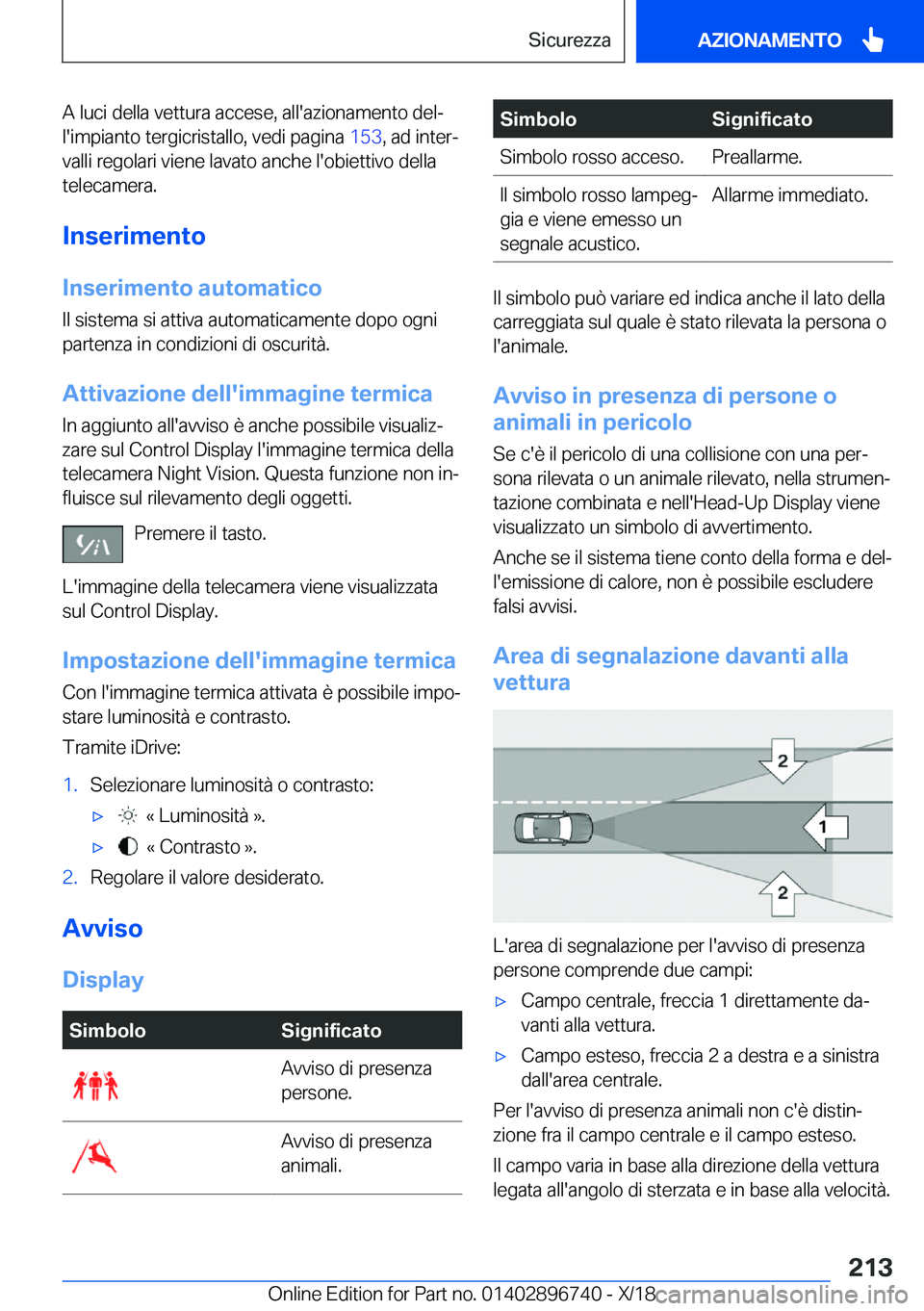 BMW X5 2019  Libretti Di Uso E manutenzione (in Italian) �A��l�u�c�i��d�e�l�l�a��v�e�t�t�u�r�a��a�c�c�e�s�e�,��a�l�l�'�a�z�i�o�n�a�m�e�n�t�o��d�e�lª
�l�'�i�m�p�i�a�n�t�o��t�e�r�g�i�c�r�i�s�t�a�l�l�o�,��v�e�d�i��p�a�g�i�n�a� �1�5�3�,��a�