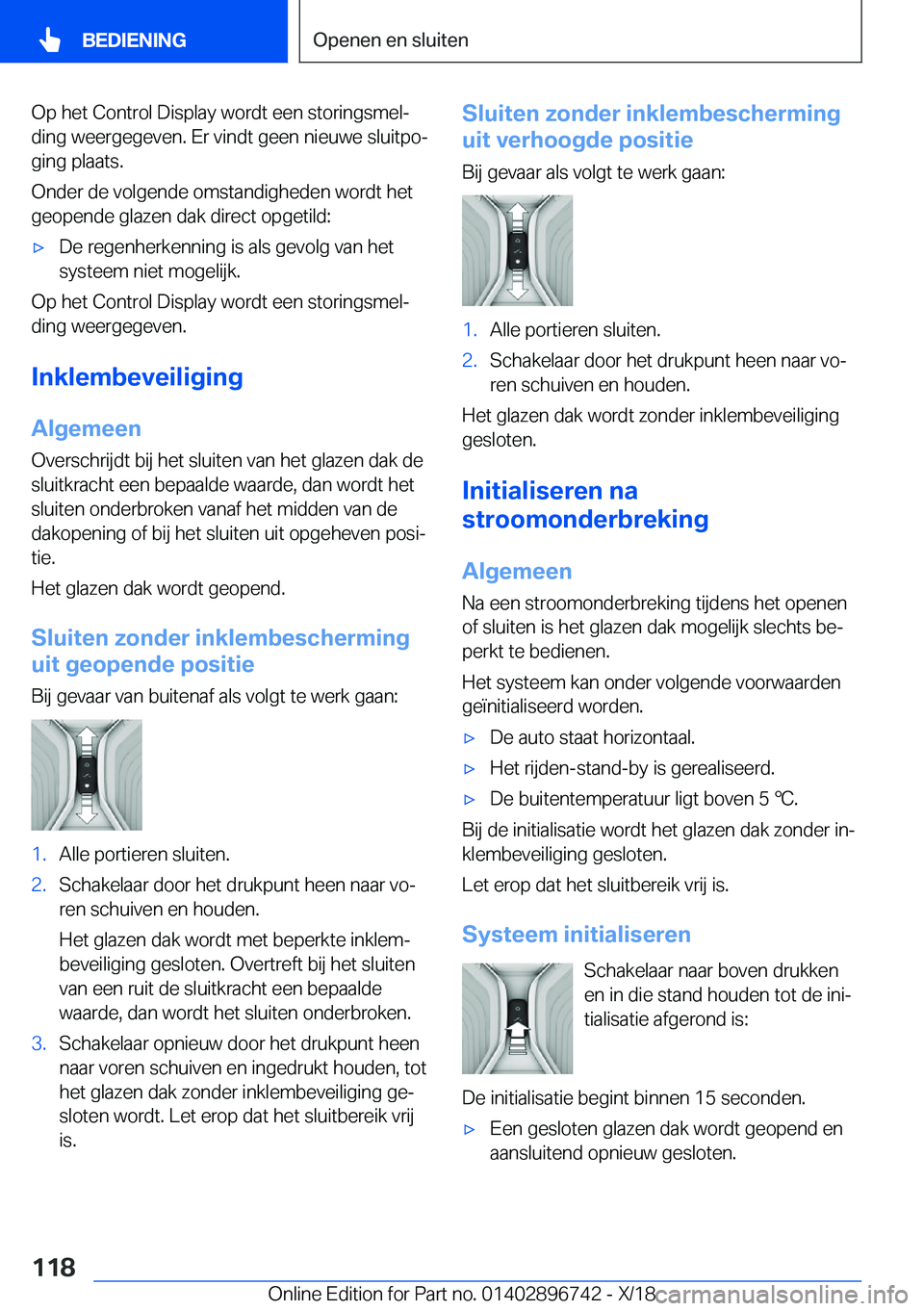 BMW X5 2019  Instructieboekjes (in Dutch) �O�p��h�e�t��C�o�n�t�r�o�l��D�i�s�p�l�a�y��w�o�r�d�t��e�e�n��s�t�o�r�i�n�g�s�m�e�lj�d�i�n�g��w�e�e�r�g�e�g�e�v�e�n�.��E�r��v�i�n�d�t��g�e�e�n��n�i�e�u�w�e��s�l�u�i�t�p�oj�g�i�n�g��p�l�a