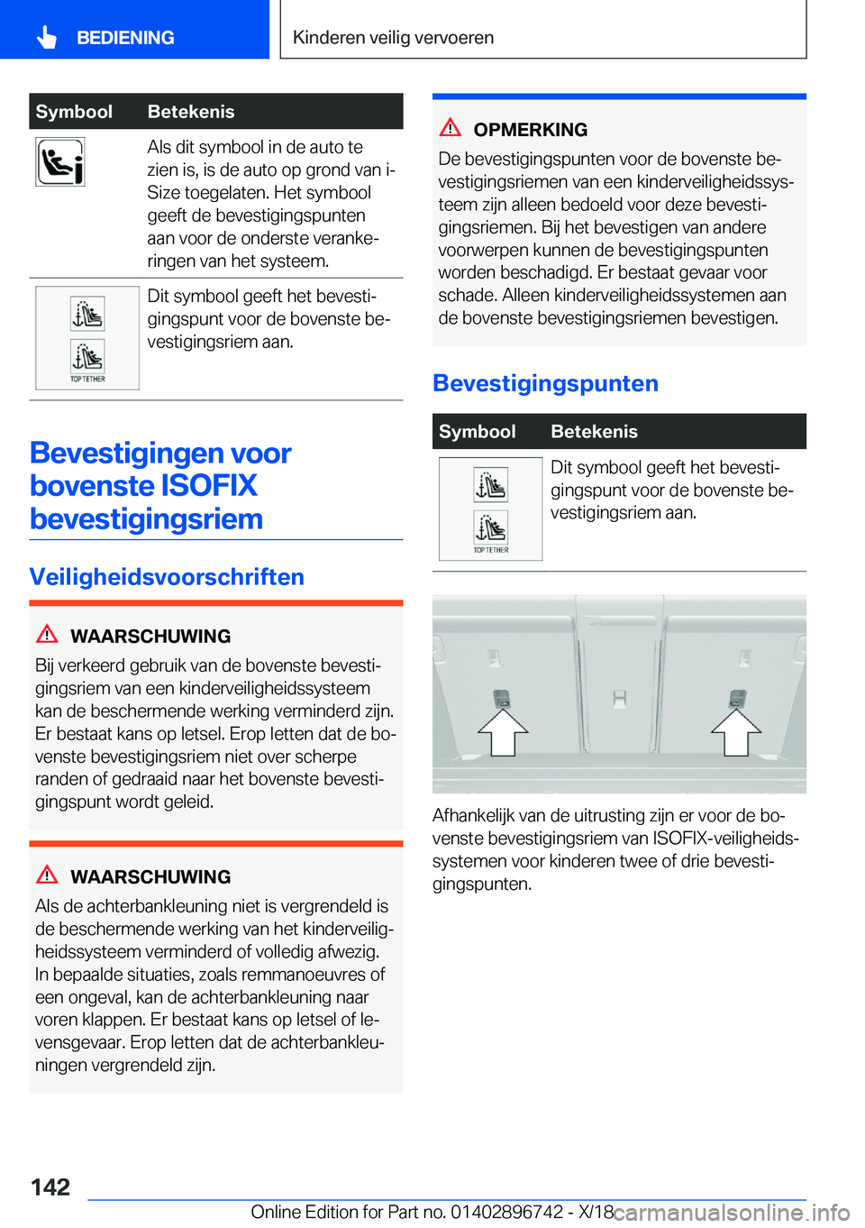 BMW X5 2019  Instructieboekjes (in Dutch) �S�y�m�b�o�o�l�B�e�t�e�k�e�n�i�s�A�l�s��d�i�t��s�y�m�b�o�o�l��i�n��d�e��a�u�t�o��t�e
�z�i�e�n��i�s�,��i�s��d�e��a�u�t�o��o�p��g�r�o�n�d��v�a�n��i�-
�S�i�z�e��t�o�e�g�e�l�a�t�e�n�.��H�e
