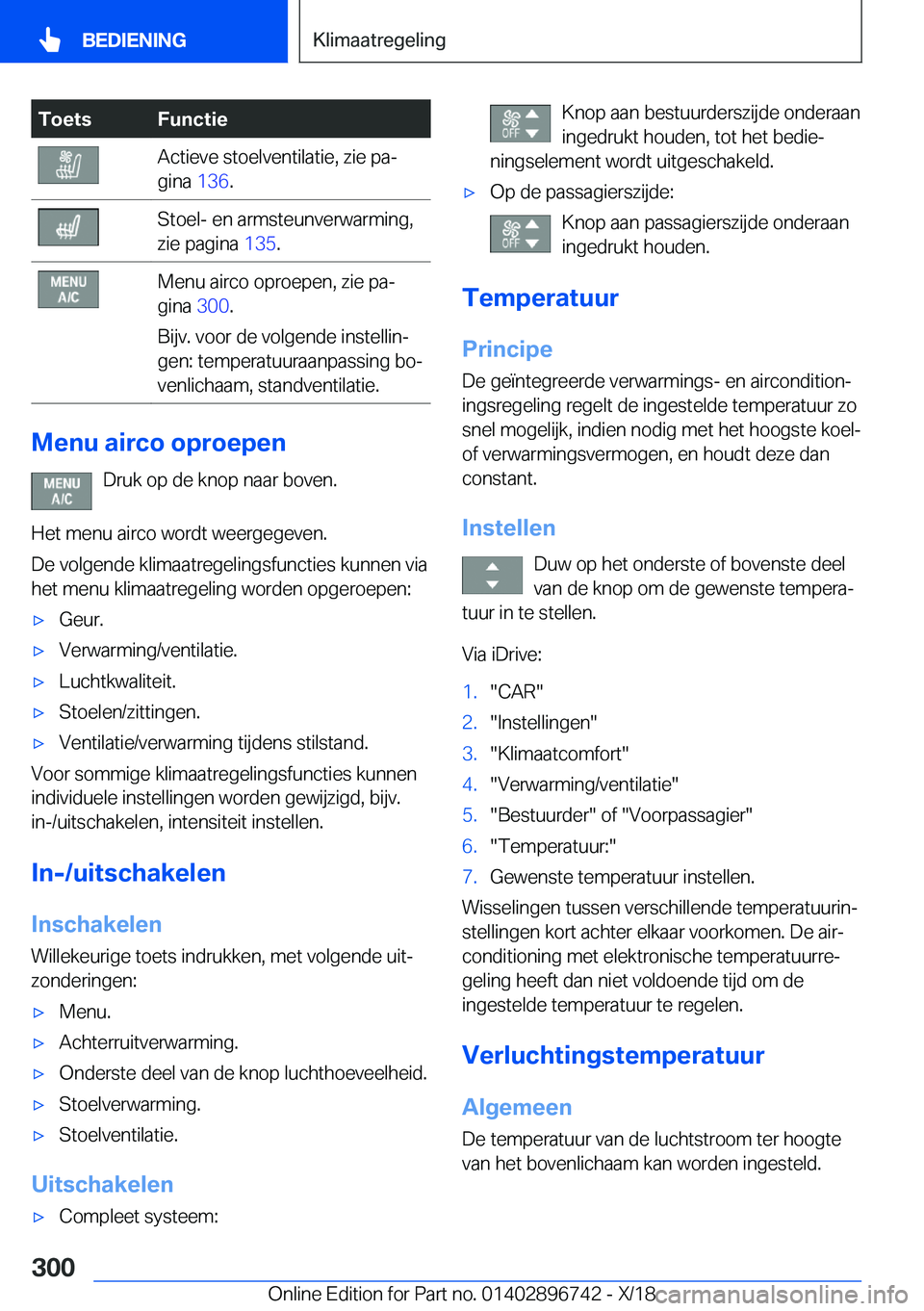 BMW X5 2019  Instructieboekjes (in Dutch) �T�o�e�t�s�F�u�n�c�t�i�e�A�c�t�i�e�v�e��s�t�o�e�l�v�e�n�t�i�l�a�t�i�e�,��z�i�e��p�aj
�g�i�n�a� �1�3�6�.�S�t�o�e�l�-��e�n��a�r�m�s�t�e�u�n�v�e�r�w�a�r�m�i�n�g�,
�z�i�e��p�a�g�i�n�a� �1�3�5�.�M