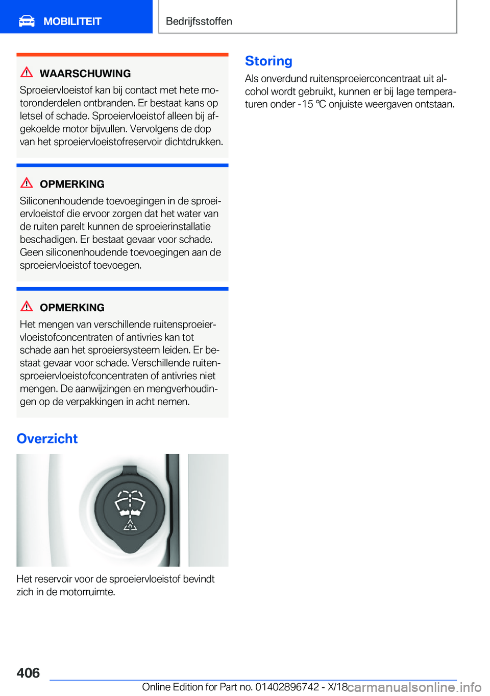 BMW X5 2019  Instructieboekjes (in Dutch) �W�A�A�R�S�C�H�U�W�I�N�G
�S�p�r�o�e�i�e�r�v�l�o�e�i�s�t�o�f��k�a�n��b�i�j��c�o�n�t�a�c�t��m�e�t��h�e�t�e��m�oj �t�o�r�o�n�d�e�r�d�e�l�e�n��o�n�t�b�r�a�n�d�e�n�.��E�r��b�e�s�t�a�a�t��k�a�n�s