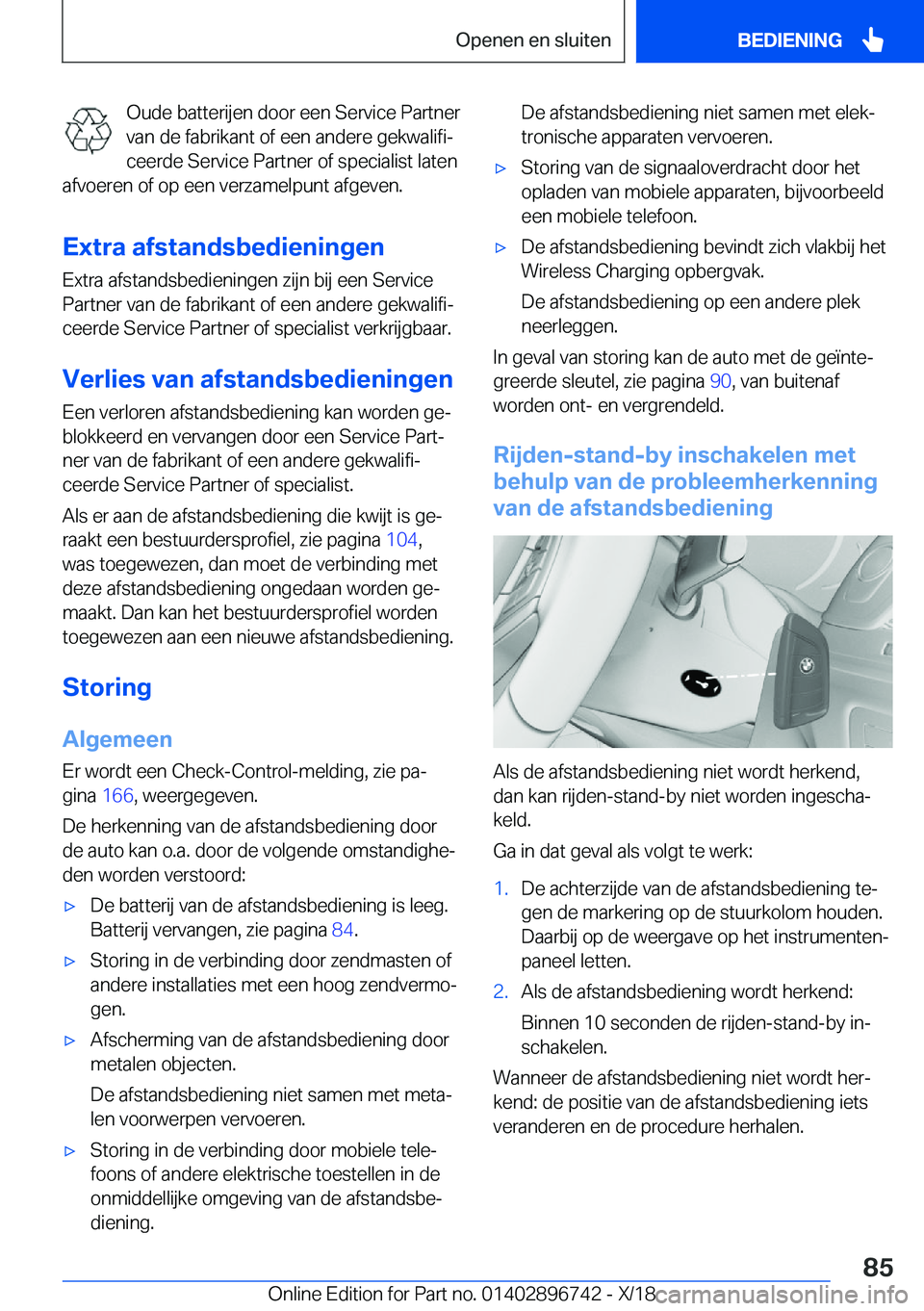BMW X5 2019  Instructieboekjes (in Dutch) �O�u�d�e��b�a�t�t�e�r�i�j�e�n��d�o�o�r��e�e�n��S�e�r�v�i�c�e��P�a�r�t�n�e�r
�v�a�n��d�e��f�a�b�r�i�k�a�n�t��o�f��e�e�n��a�n�d�e�r�e��g�e�k�w�a�l�i�f�ij �c�e�e�r�d�e��S�e�r�v�i�c�e��P�a�r