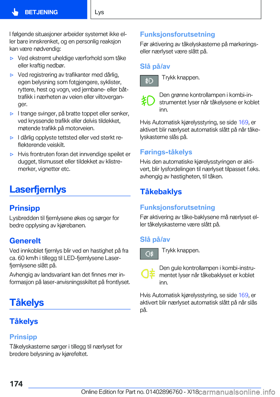 BMW X5 2019  InstruksjonsbØker (in Norwegian) �I��f�