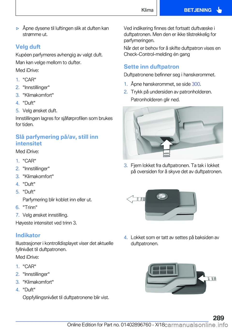 BMW X5 2019  InstruksjonsbØker (in Norwegian) x�
