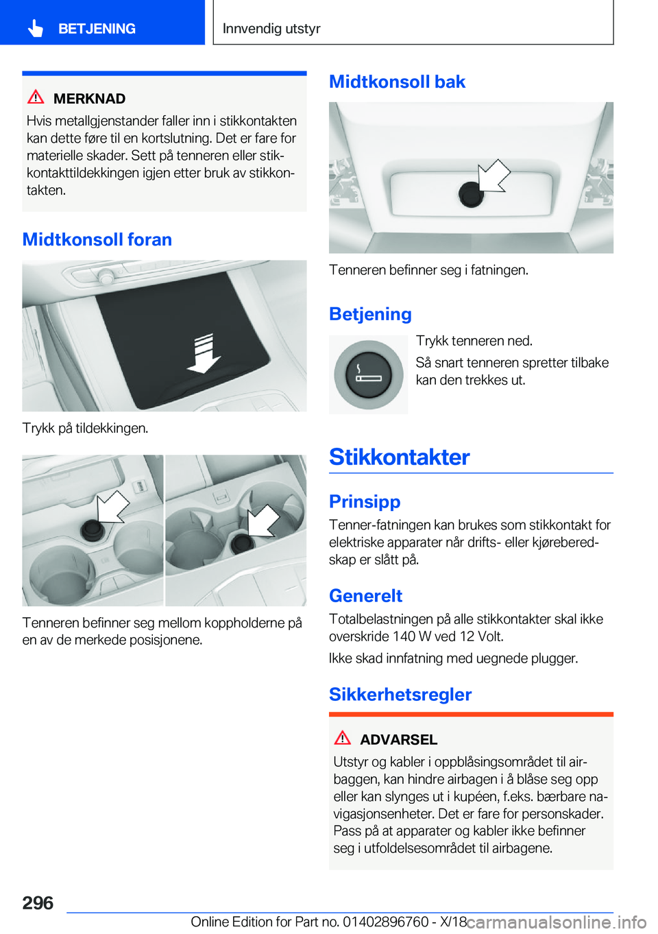 BMW X5 2019  InstruksjonsbØker (in Norwegian) �M�E�R�K�N�A�D
�H�v�i�s��m�e�t�a�l�l�g�j�e�n�s�t�a�n�d�e�r��f�a�l�l�e�r��i�n�n��i��s�t�i�k�k�o�n�t�a�k�t�e�n
�k�a�n��d�e�t�t�e��f�