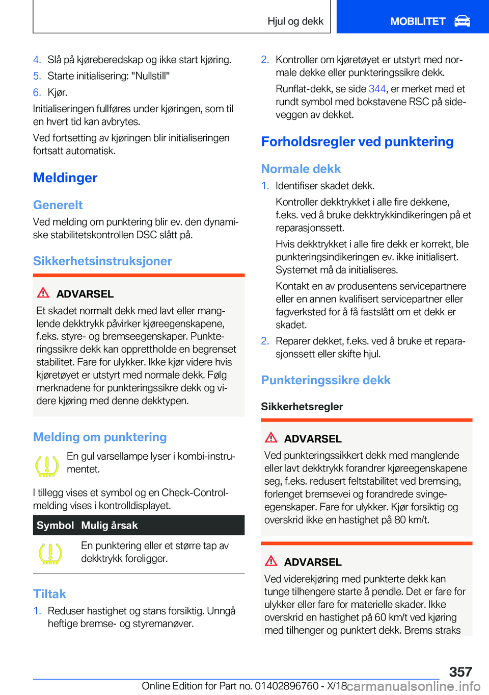 BMW X5 2019  InstruksjonsbØker (in Norwegian) �4�.�S�l�å��p�å��k�j�