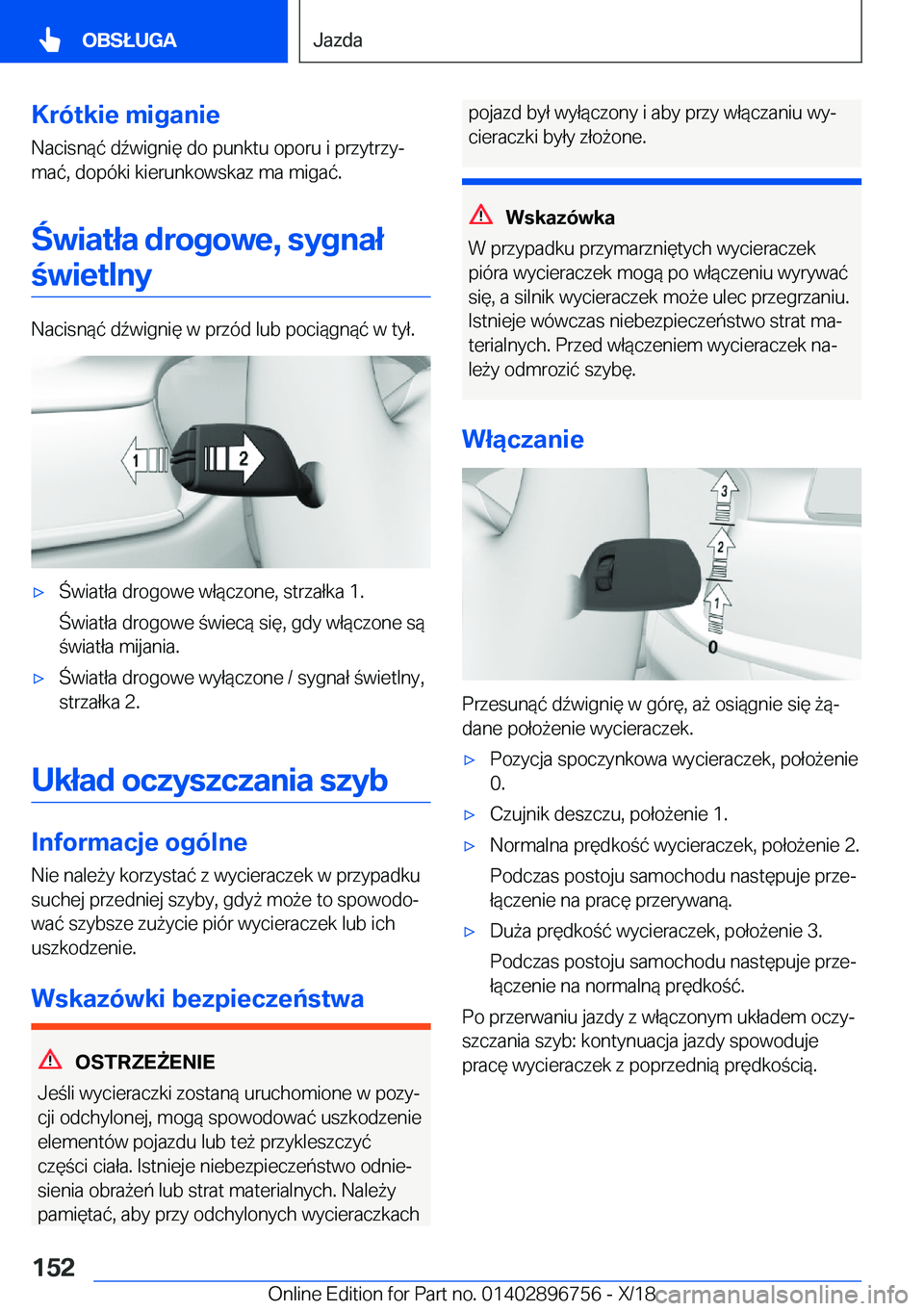 BMW X5 2019  Instrukcja obsługi (in Polish) �K�r�