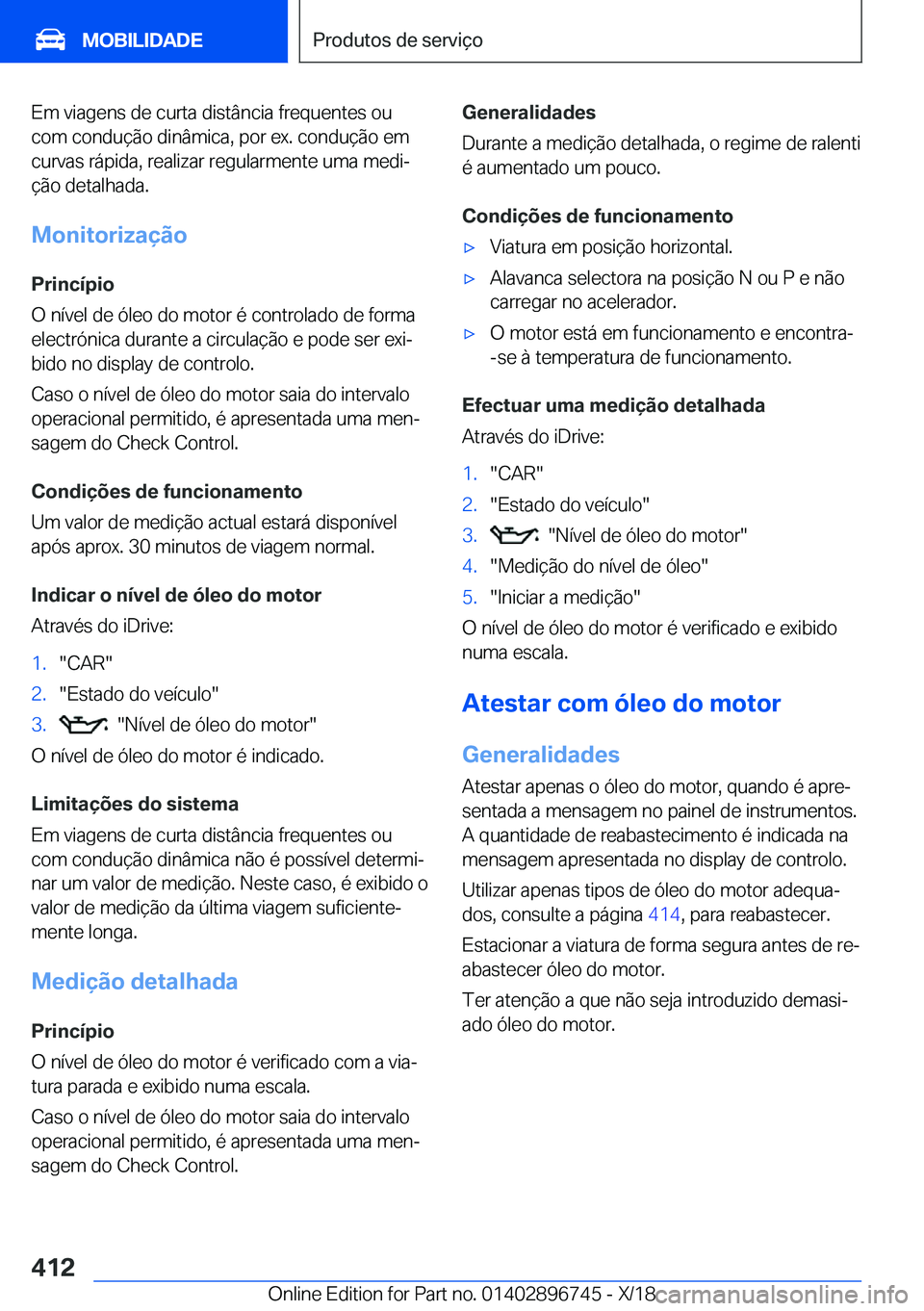 BMW X5 2019  Manual do condutor (in Portuguese) �E�m��v�i�a�g�e�n�s��d�e��c�u�r�t�a��d�i�s�t�â�n�c�i�a��f�r�e�q�u�e�n�t�e�s��o�u
�c�o�m��c�o�n�d�u�