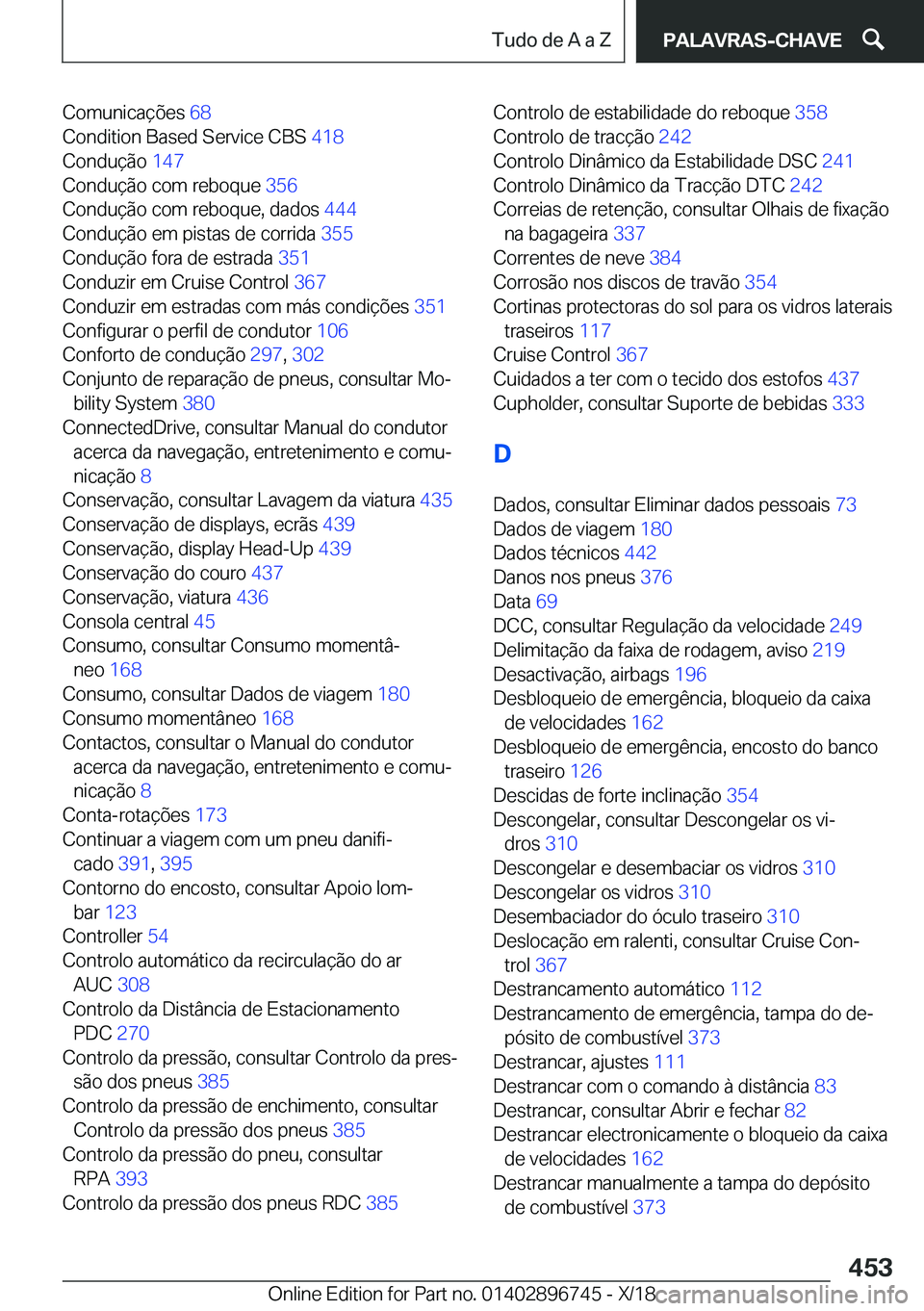 BMW X5 2019  Manual do condutor (in Portuguese) �C�o�m�u�n�i�c�a�