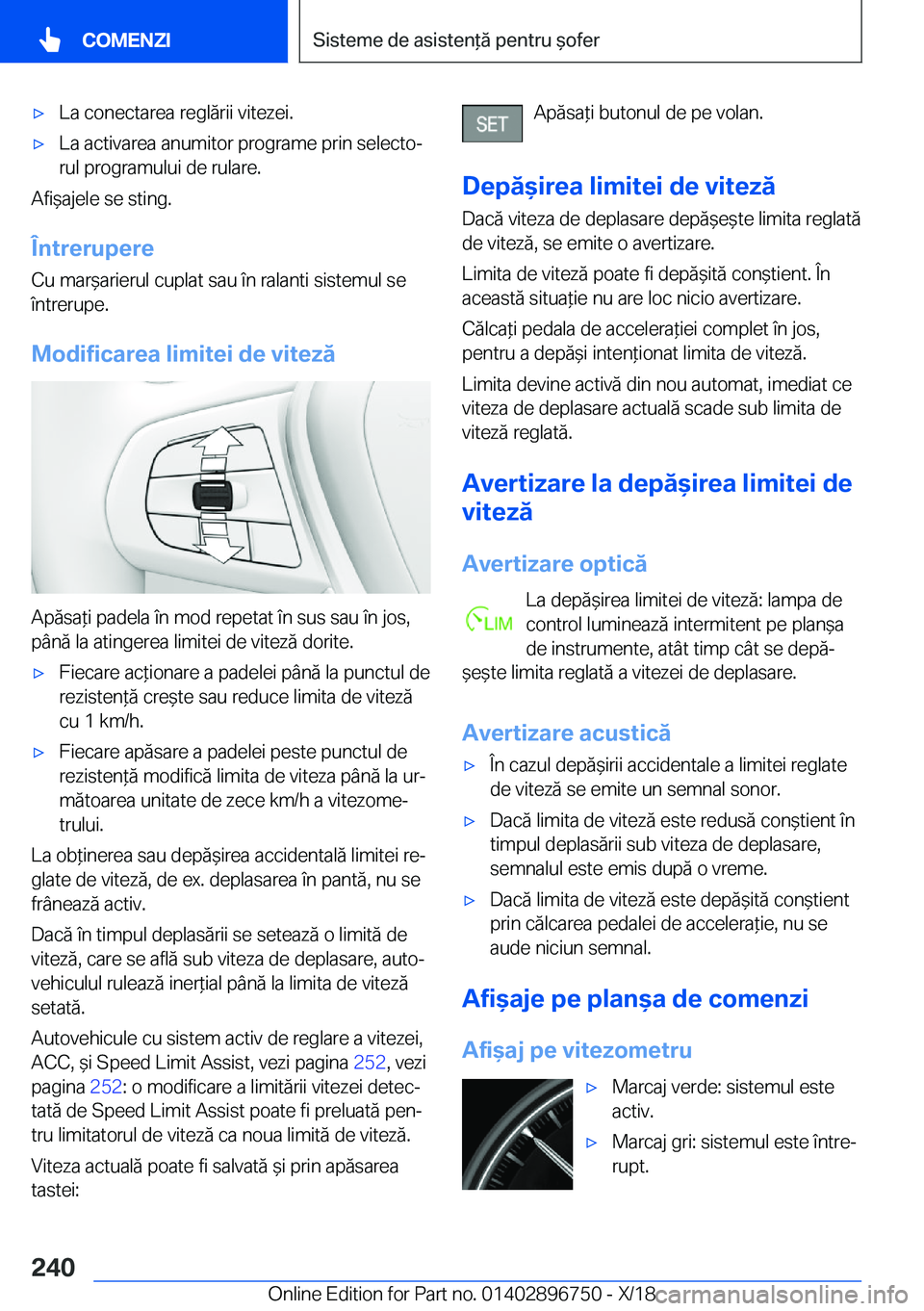 BMW X5 2019  Ghiduri De Utilizare (in Romanian) 'x�L�a��c�o�n�e�c�t�a�r�e�a��r�e�g�l�