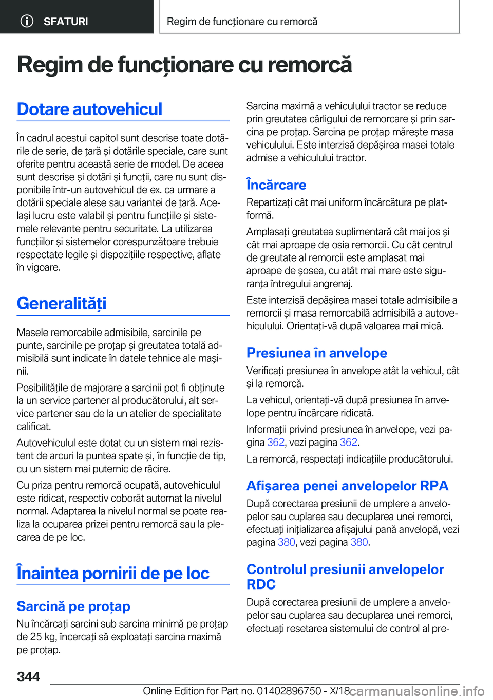 BMW X5 2019  Ghiduri De Utilizare (in Romanian) �R�e�g�i�m��d�e��f�u�n�c�i�o�n�a�r�e��c�u��r�e�m�o�r�c�