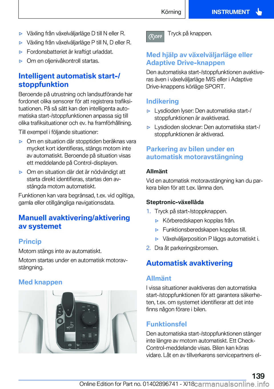 BMW X5 2019  InstruktionsbÖcker (in Swedish) x�V�ä�x�l�i�n�g��f�r�å�n��v�ä�x�e�l�v�ä�l�j�a�r�l�ä�g�e��D��t�i�l�l��N��e�l�l�e�r��R�.x�V�ä�x�l�i�n�g��f�r�å�n��v�ä�x�e�l�v�ä�l�j�a�r�l�ä�g�e��P��t�i�l�l��N�,��D��e�l�l�e�r�