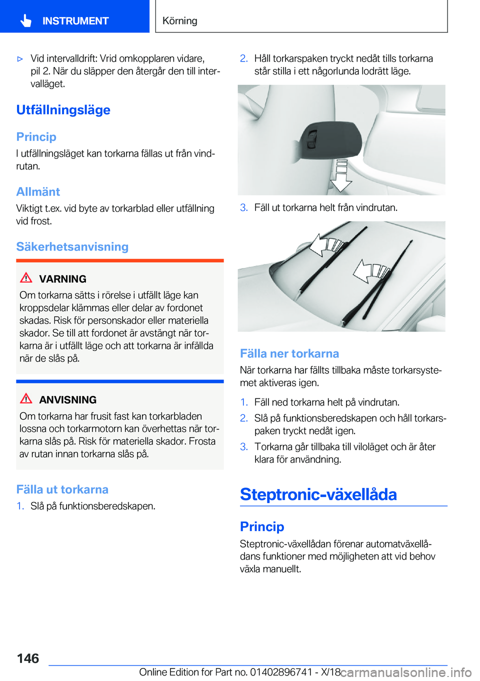 BMW X5 2019  InstruktionsbÖcker (in Swedish) x�V�i�d��i�n�t�e�r�v�a�l�l�d�r�i�f�t�:��V�r�i�d��o�m�k�o�p�p�l�a�r�e�n��v�i�d�a�r�e�,
�p�i�l��2�.��N�ä�r��d�u��s�l�ä�p�p�e�r��d�e�n��å�t�e�r�g�å�r��d�e�n��t�i�l�l��i�n�t�e�rj �v�a�l