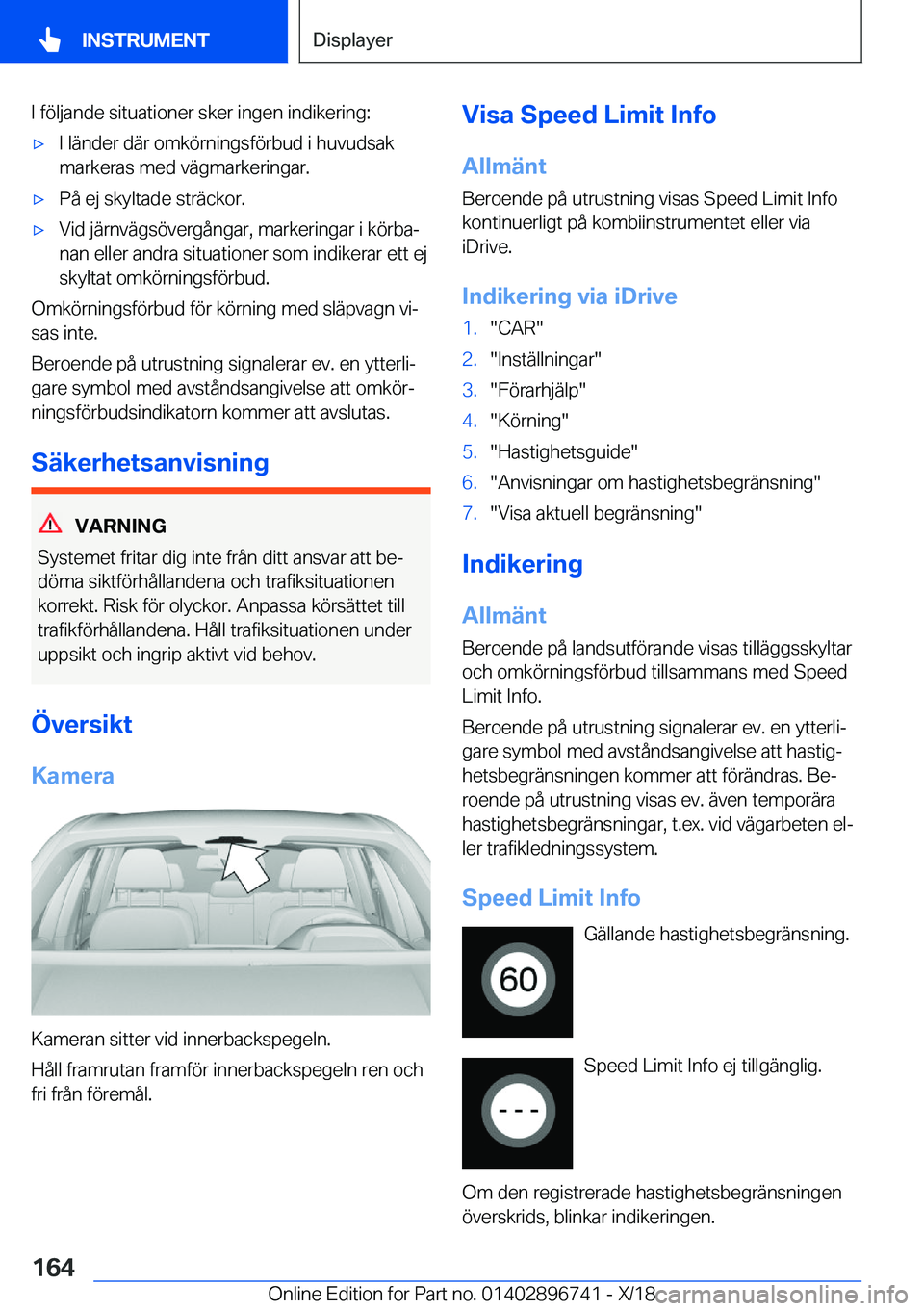BMW X5 2019  InstruktionsbÖcker (in Swedish) �I��f�
