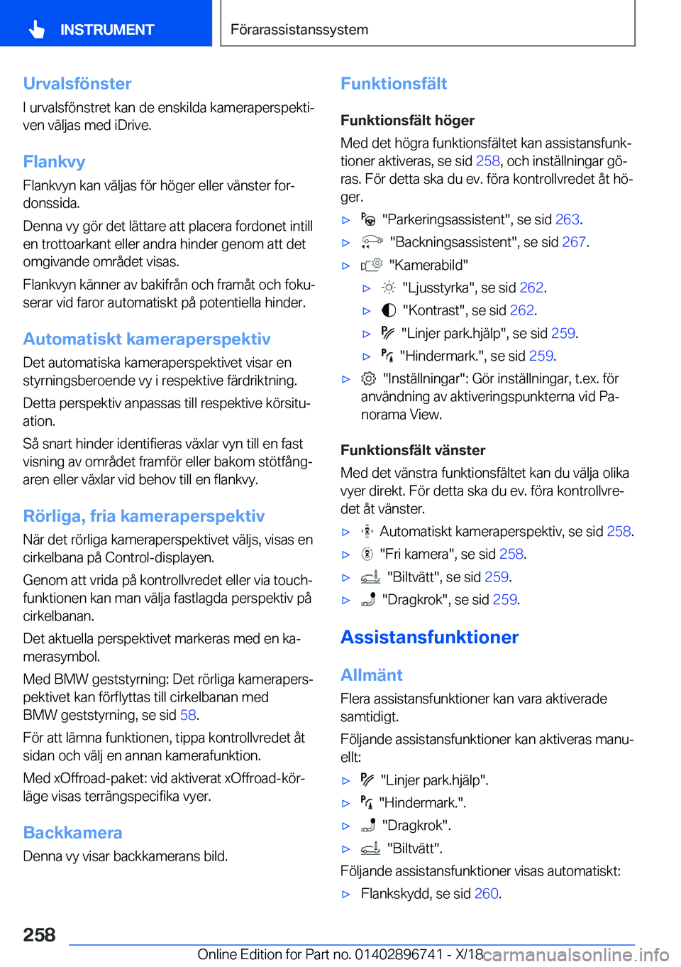 BMW X5 2019  InstruktionsbÖcker (in Swedish) �U�r�v�a�l�s�f�