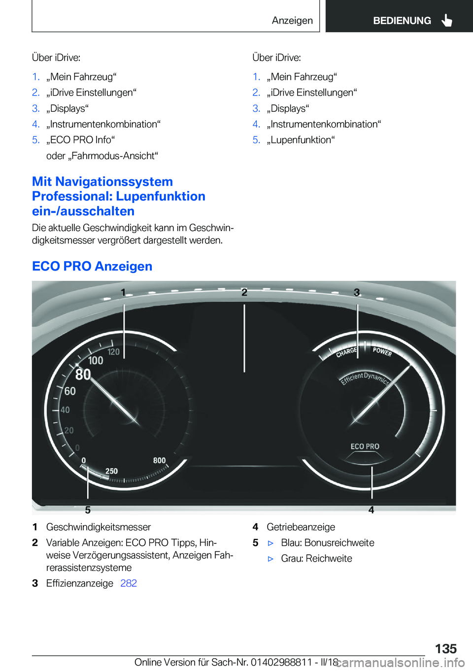BMW X5 2018  Betriebsanleitungen (in German) �