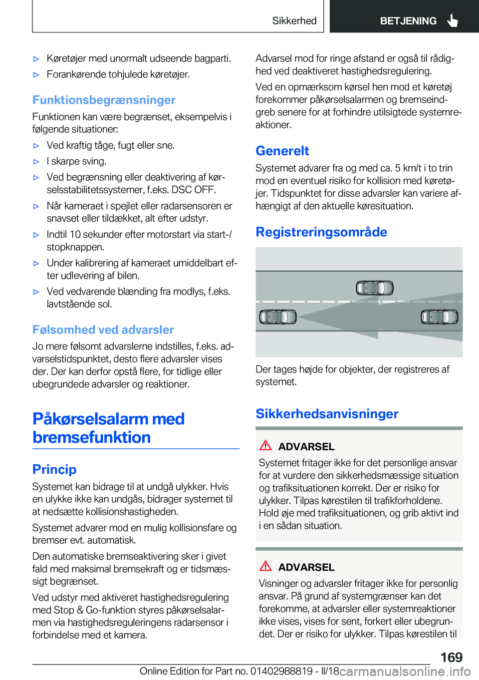 BMW X5 2018  InstruktionsbØger (in Danish) 'x�K�