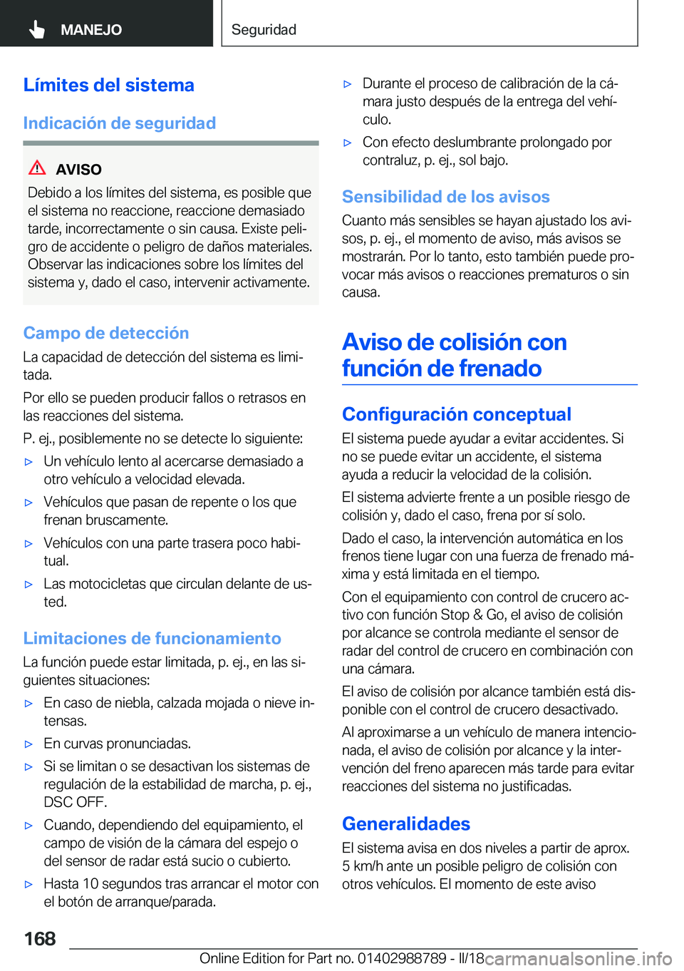 BMW X5 2018  Manuales de Empleo (in Spanish) �L�