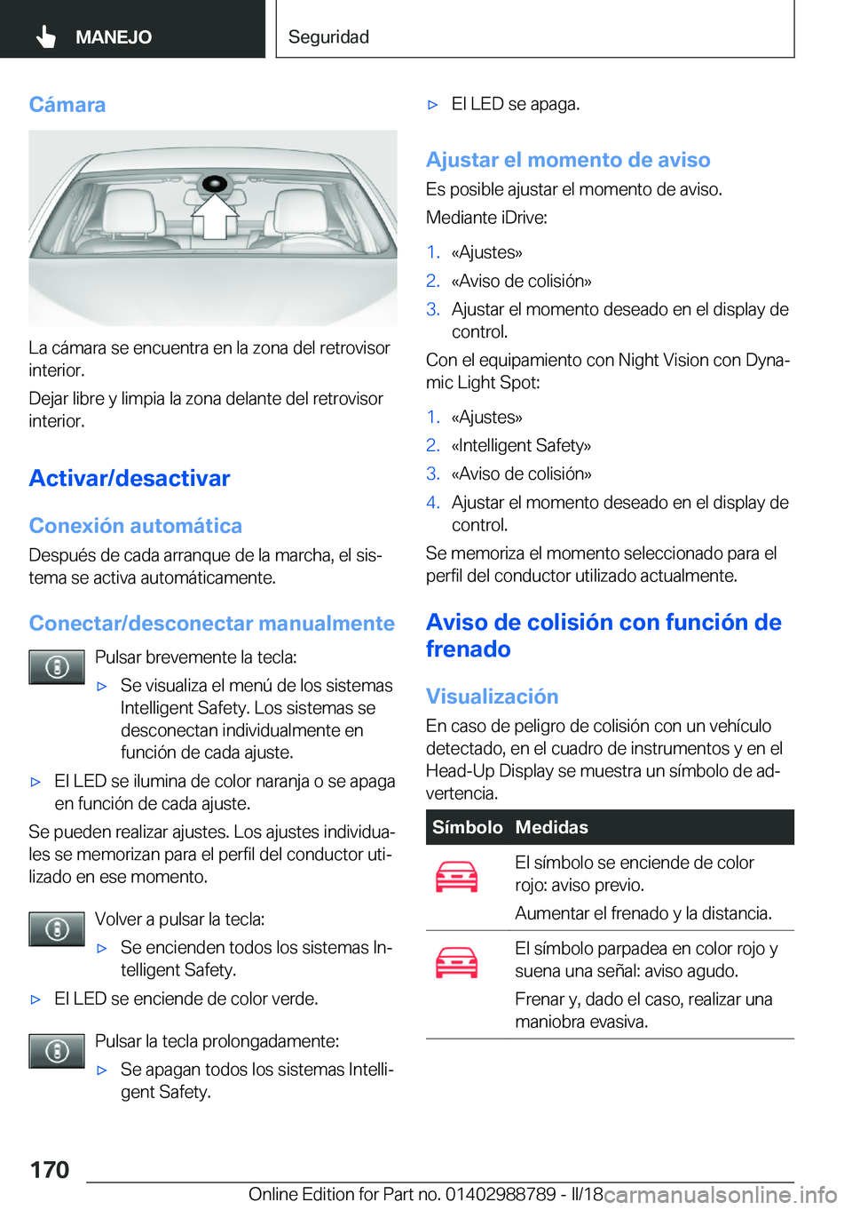 BMW X5 2018  Manuales de Empleo (in Spanish) �C�