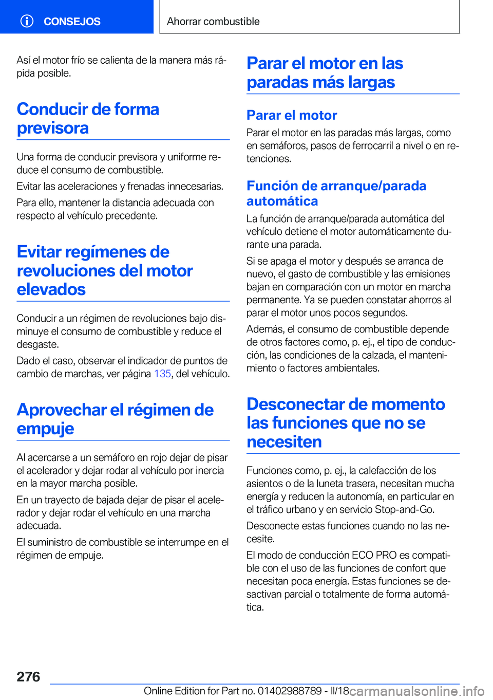 BMW X5 2018  Manuales de Empleo (in Spanish) �A�s�