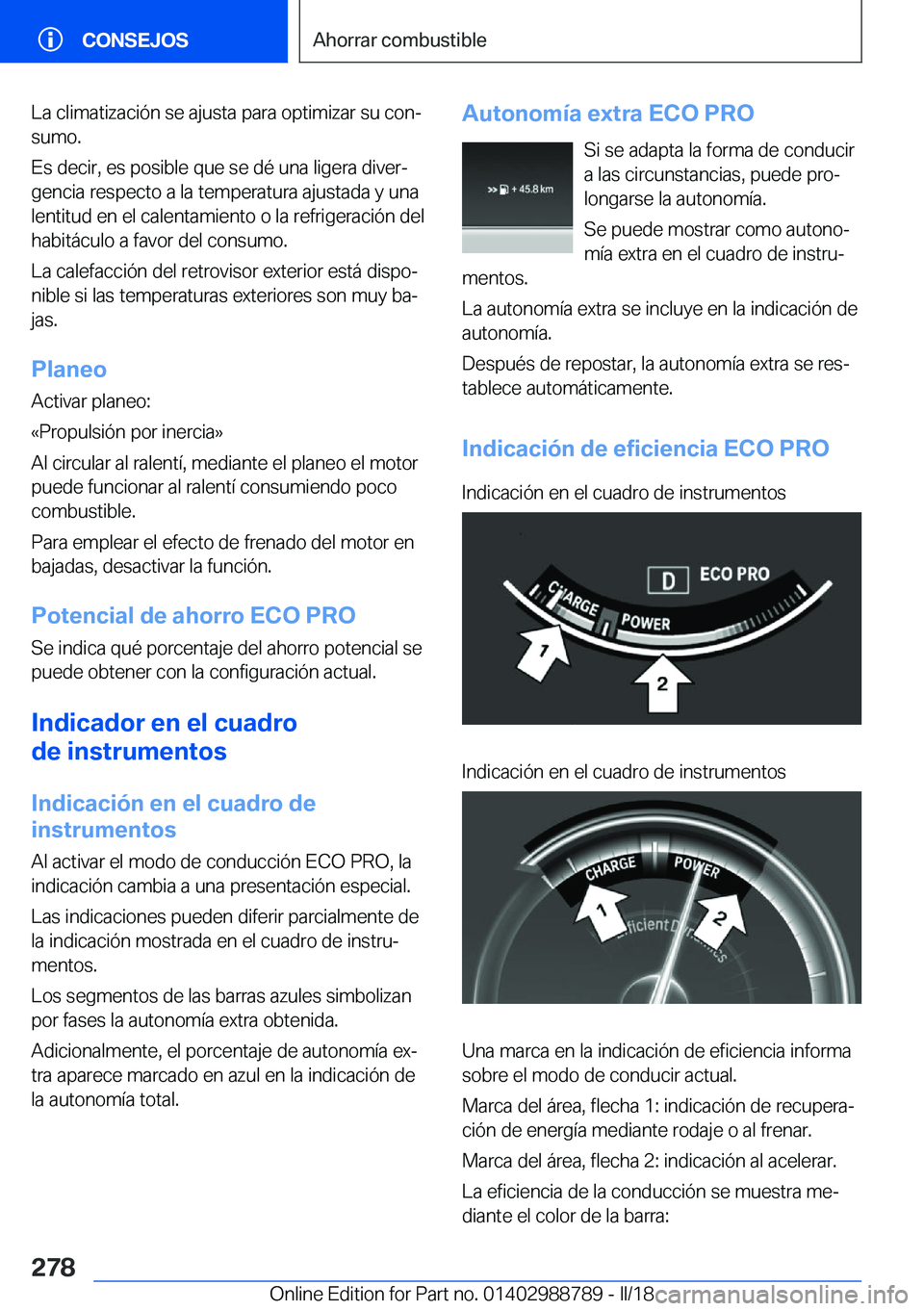 BMW X5 2018  Manuales de Empleo (in Spanish) �L�a� �c�l�i�m�a�t�i�z�a�c�i�