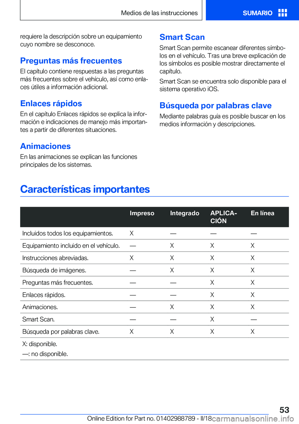 BMW X5 2018  Manuales de Empleo (in Spanish) �r�e�q�u�i�e�r�e� �l�a� �d�e�s�c�r�i�p�c�i�