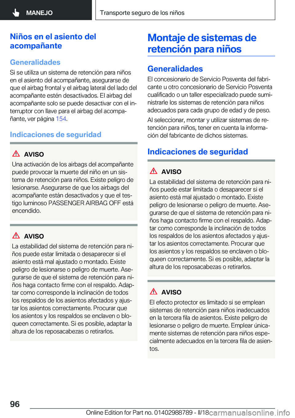 BMW X5 2018  Manuales de Empleo (in Spanish) �N�i�