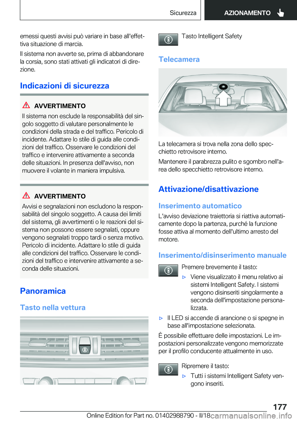 BMW X5 2018  Libretti Di Uso E manutenzione (in Italian) �e�m�e�s�s�i� �q�u�e�s�t�i� �a�v�v�i�s�i� �p�u�