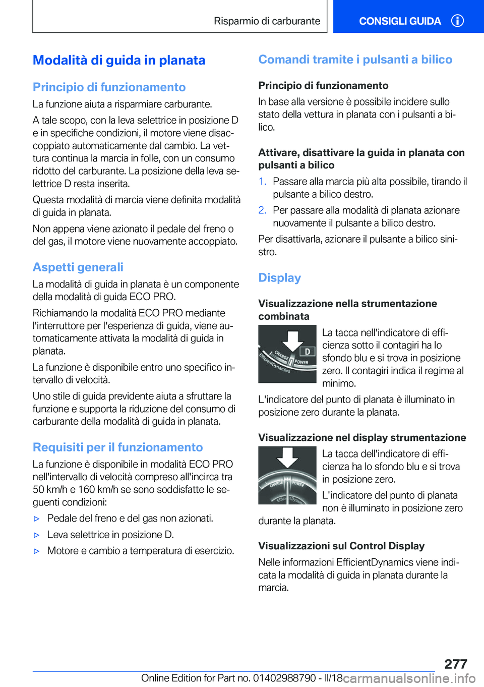 BMW X5 2018  Libretti Di Uso E manutenzione (in Italian) �M�o�d�a�l�i�t�