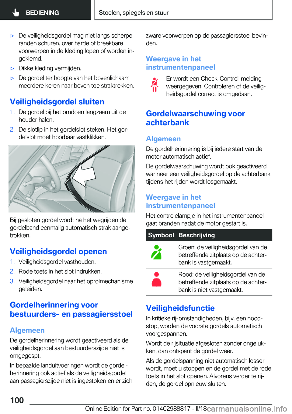 BMW X5 2018  Instructieboekjes (in Dutch) 'x�D�e� �v�e�i�l�i�g�h�e�i�d�s�g�o�r�d�e�l� �m�a�g� �n�i�e�t� �l�a�n�g�s� �s�c�h�e�r�p�e�r�a�n�d�e�n� �s�c�h�u�r�e�n�,� �o�v�e�r� �h�a�r�d�e� �o�f� �b�r�e�e�k�b�a�r�e�v�o�o�r�w�e�r�p�e�n� �i�n� �d