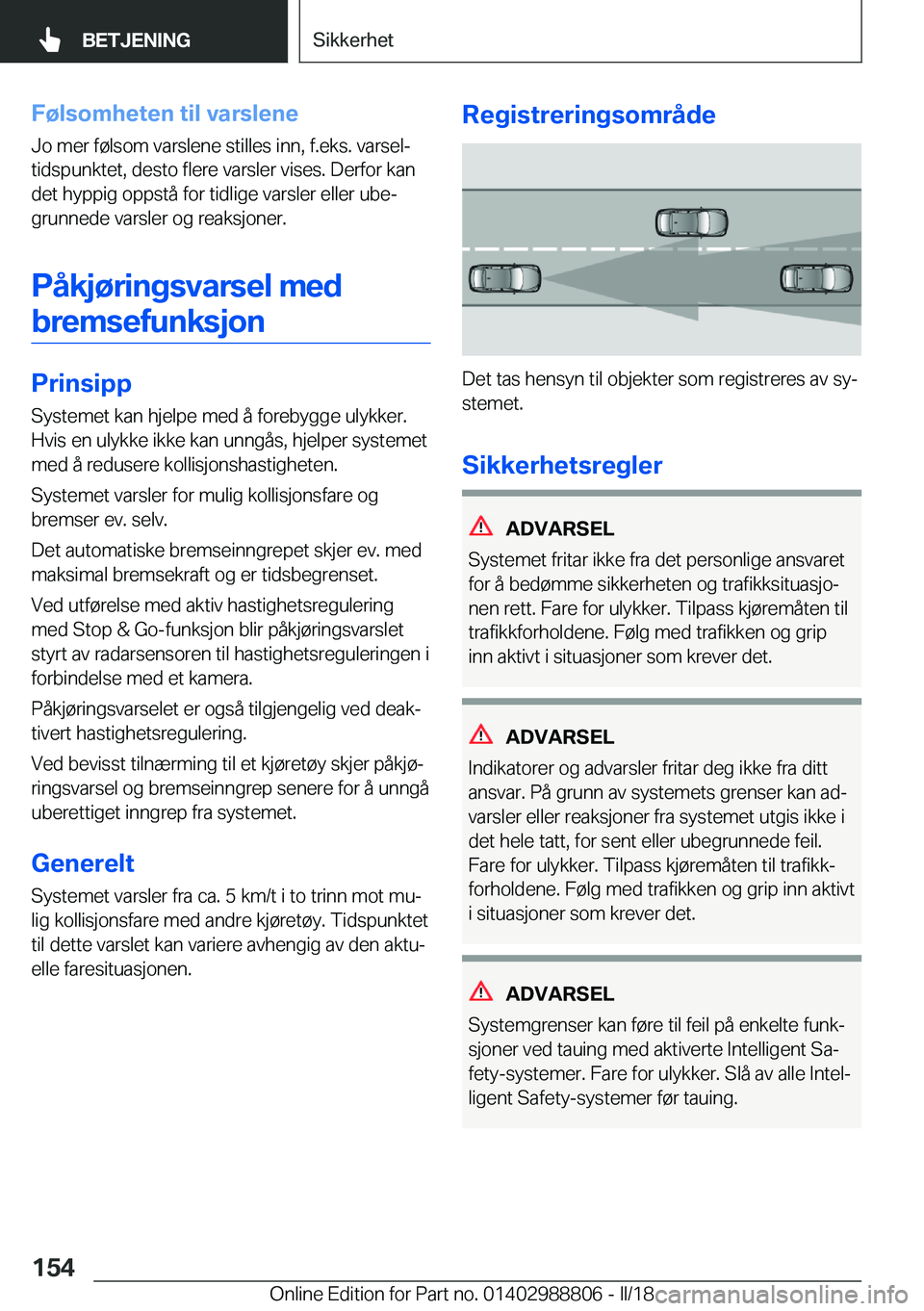 BMW X5 2018  InstruksjonsbØker (in Norwegian) �F�