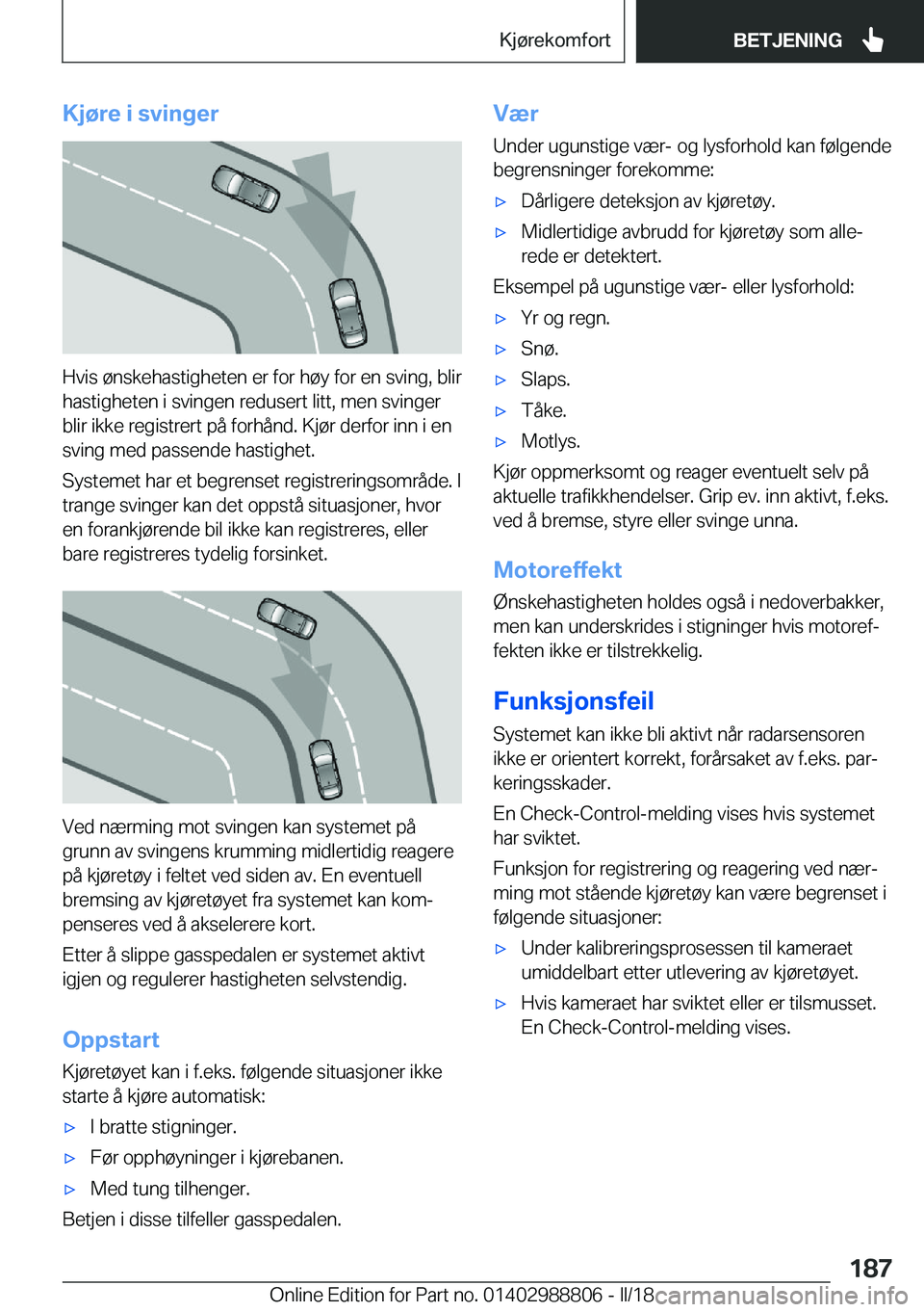 BMW X5 2018  InstruksjonsbØker (in Norwegian) �K�j�