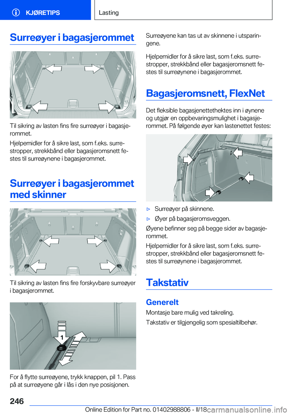 BMW X5 2018  InstruksjonsbØker (in Norwegian) �S�u�r�r�e�