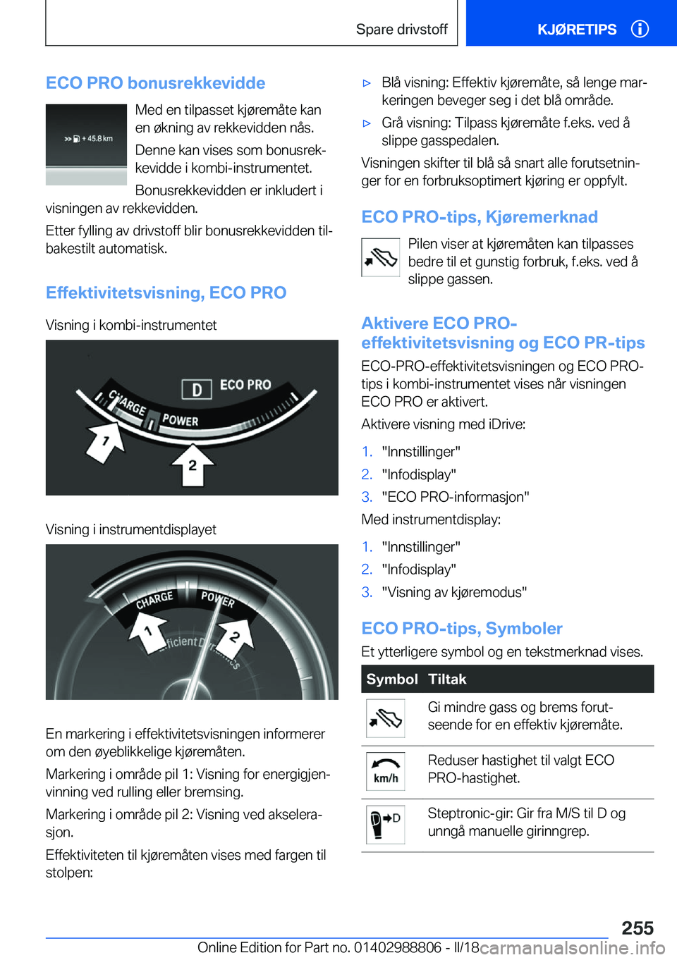 BMW X5 2018  InstruksjonsbØker (in Norwegian) �E�C�O��P�R�O��b�o�n�u�s�r�e�k�k�e�v�i�d�d�e�M�e�d� �e�n� �t�i�l�p�a�s�s�e�t� �k�j�