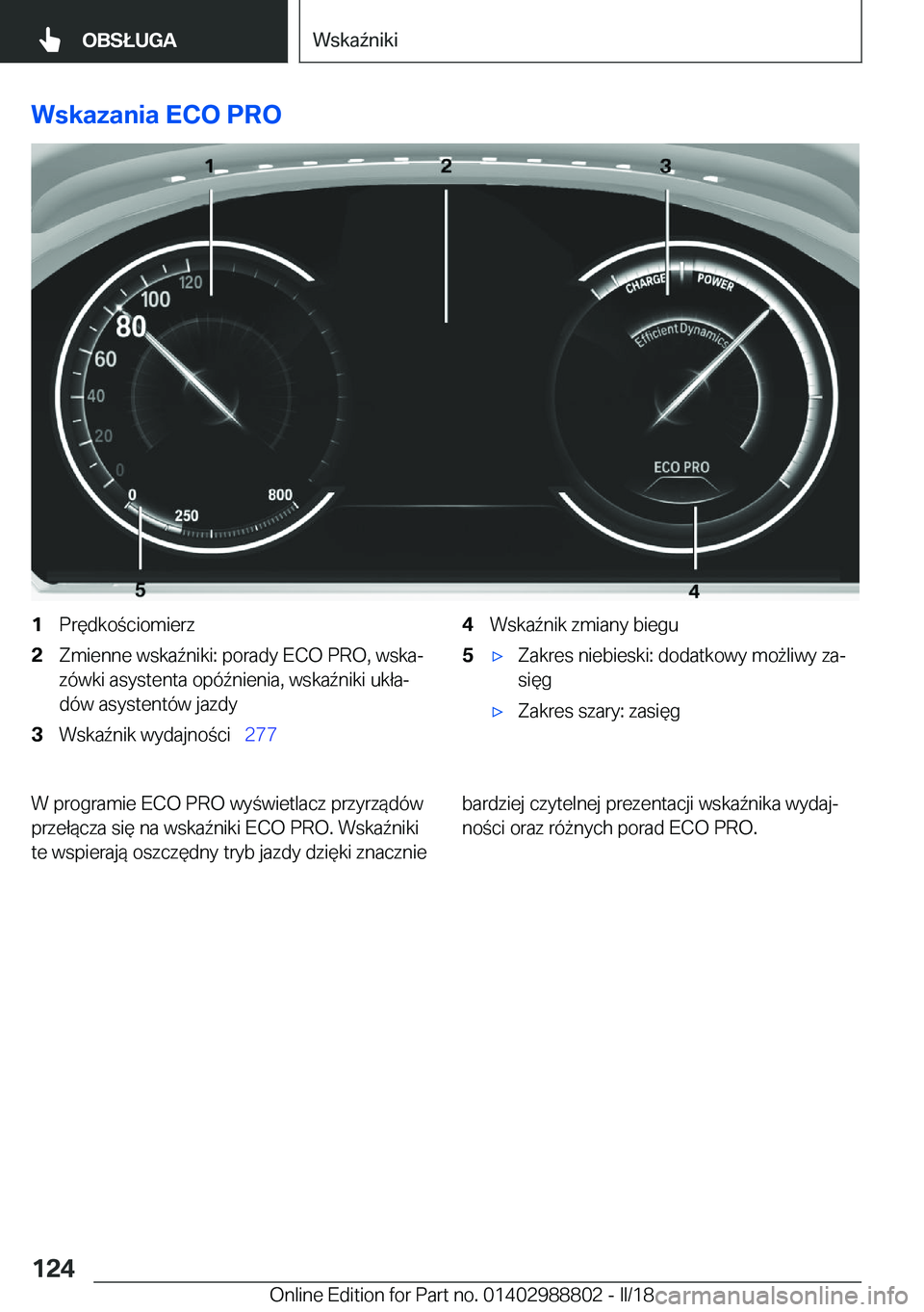 BMW X5 2018  Instrukcja obsługi (in Polish) �W�s�k�a�z�a�n�i�a��E�C�O��P�R�O�1�P�r�