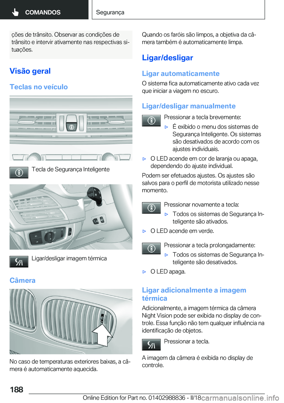 BMW X5 2018  Manual do condutor (in Portuguese) �