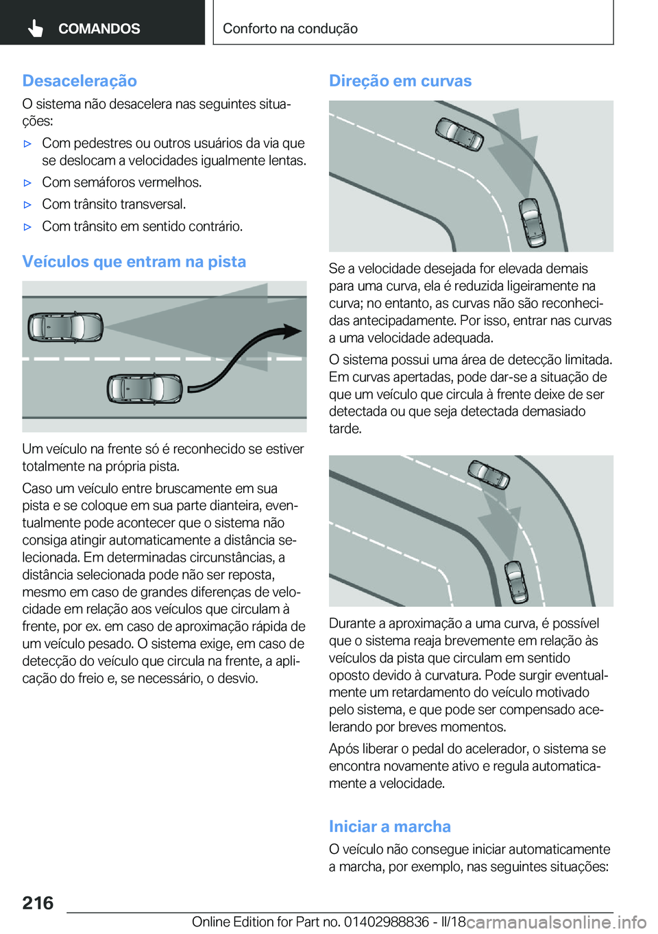 BMW X5 2018  Manual do condutor (in Portuguese) �D�e�s�a�c�e�l�e�r�a�