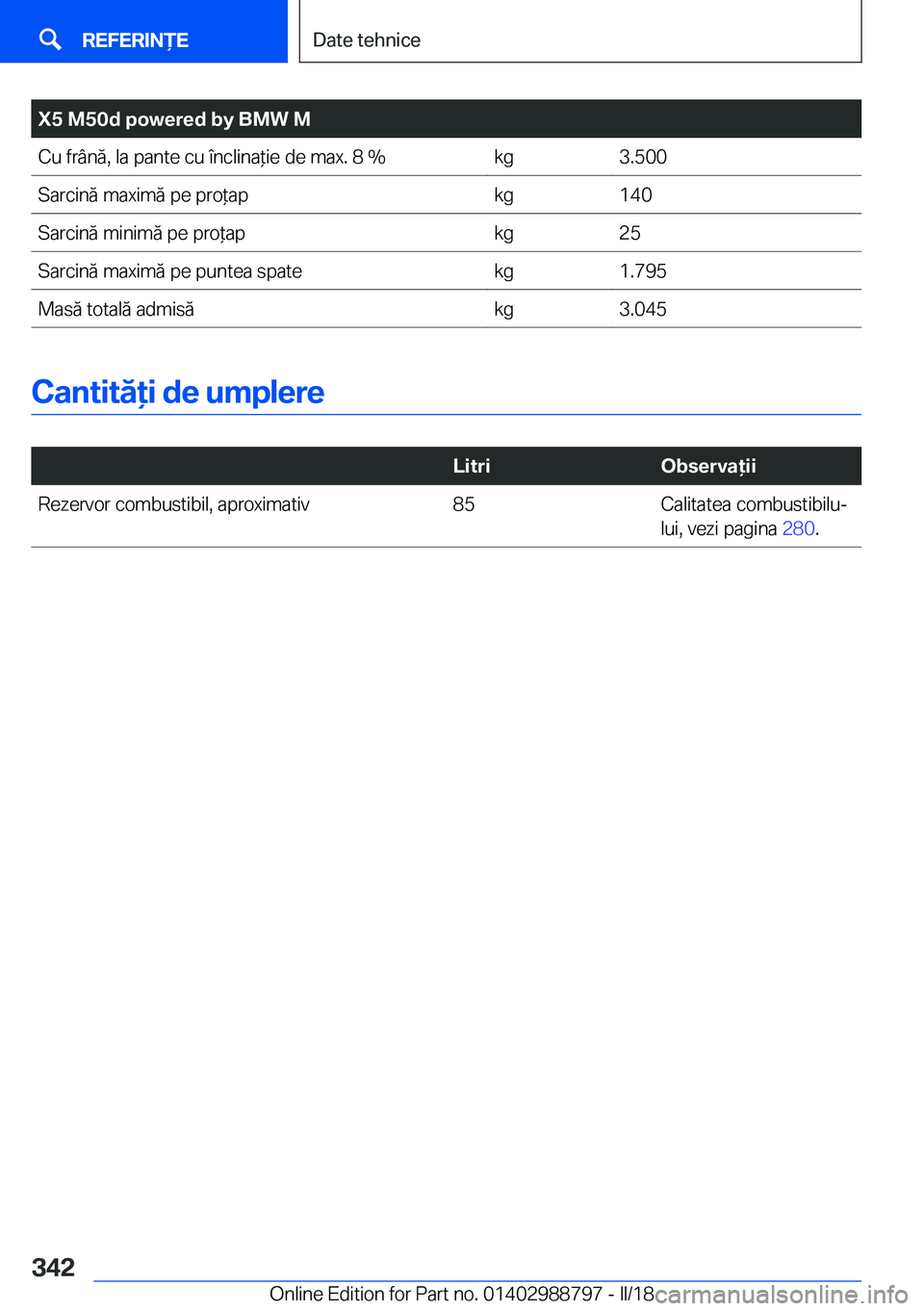 BMW X5 2018  Ghiduri De Utilizare (in Romanian) �X�5��M�5�0�d��p�o�w�e�r�e�d��b�y��B�M�W��M�C�u� �f�r�