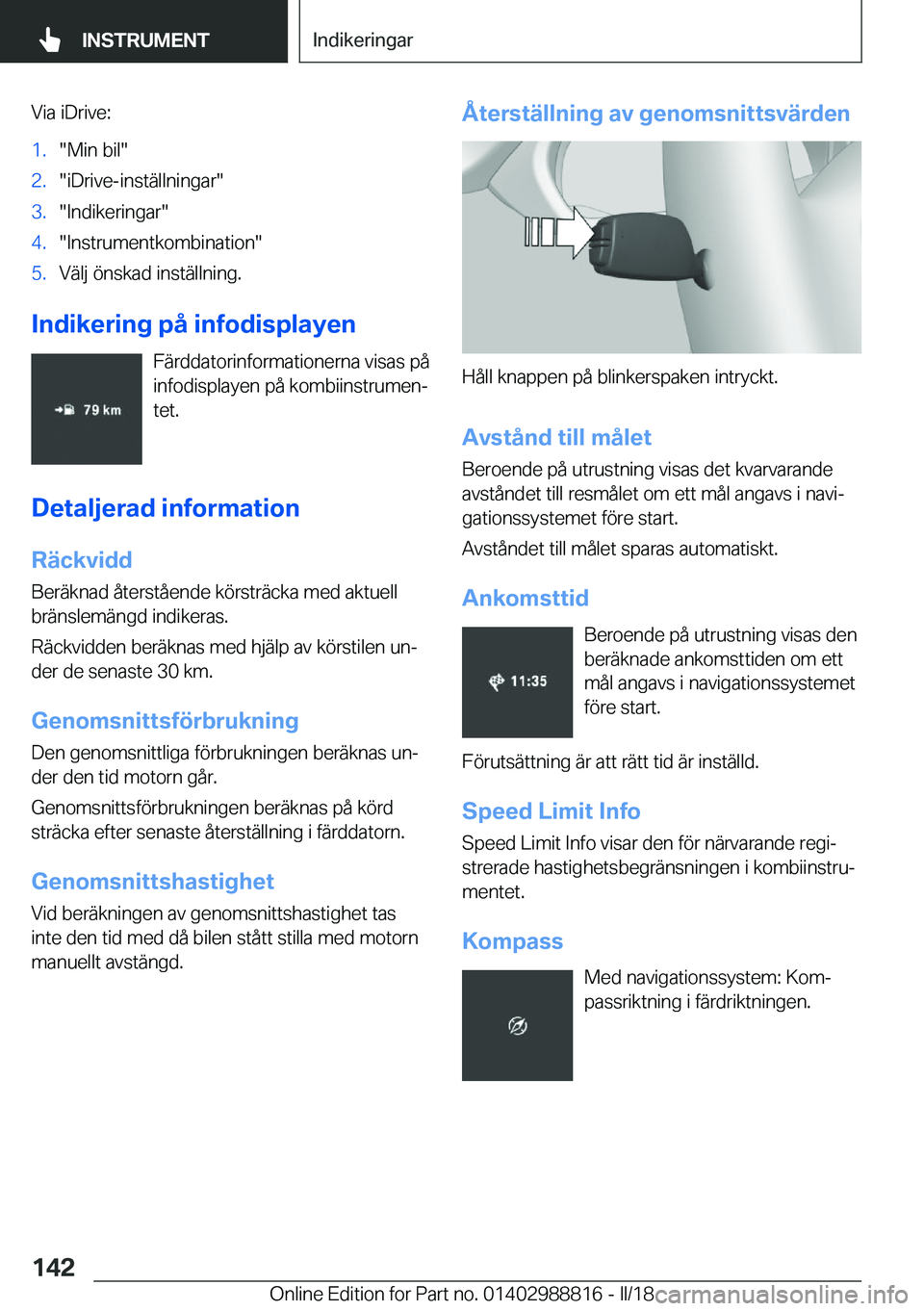 BMW X5 2018  InstruktionsbÖcker (in Swedish) �V�i�a� �i�D�r�i�v�e�:�1�.�"�M�i�n� �b�i�l�"�2�.�"�i�D�r�i�v�e�-�i�n�s�t�ä�l�l�n�i�n�g�a�r�"�3�.�"�I�n�d�i�k�e�r�i�n�g�a�r�"�4�.�"�I�n�s�t�r�u�m�e�n�t�k�o�m�b�i�n�a�t�i�o�