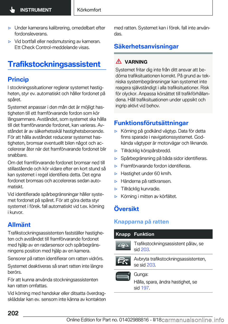 BMW X5 2018  InstruktionsbÖcker (in Swedish) x�U�n�d�e�r� �k�a�m�e�r�a�n�s� �k�a�l�i�b�r�e�r�i�n�g�,� �o�m�e�d�e�l�b�a�r�t� �e�f�t�e�r�f�o�r�d�o�n�s�l�e�v�e�r�a�n�s�.x�V�i�d� �b�o�r�t�f�a�l�l� �e�l�l�e�r� �n�e�d�s�m�u�t�s�n�i�n�g� �a�v� �k�a�m