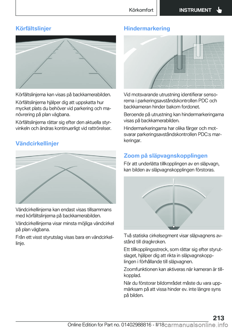 BMW X5 2018  InstruktionsbÖcker (in Swedish) �K�